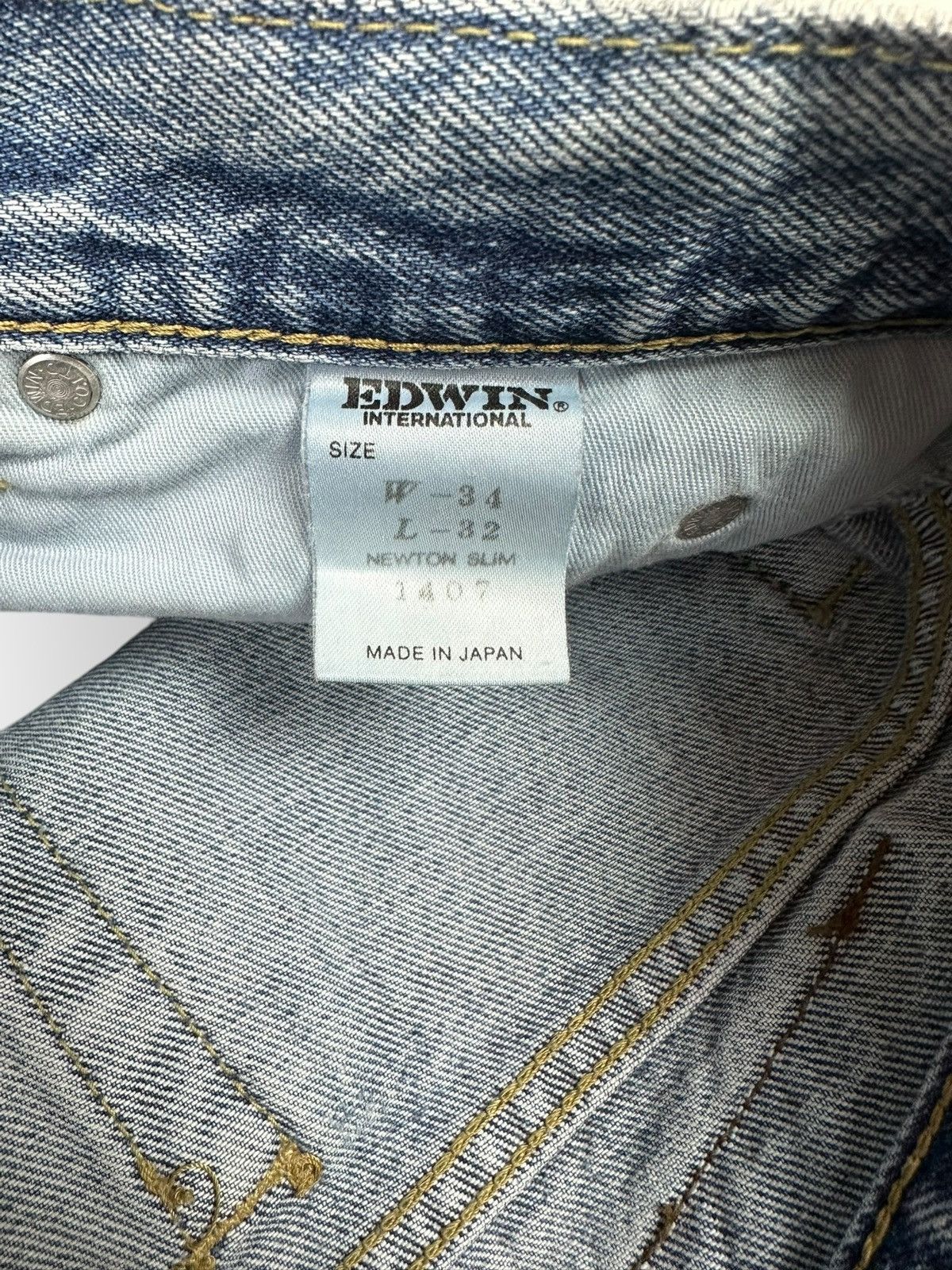 Edwin Edwin Japan Newton Slim W34 L32 Vintage Blue Jeans Size US 34 / EU 50 - 9 Thumbnail
