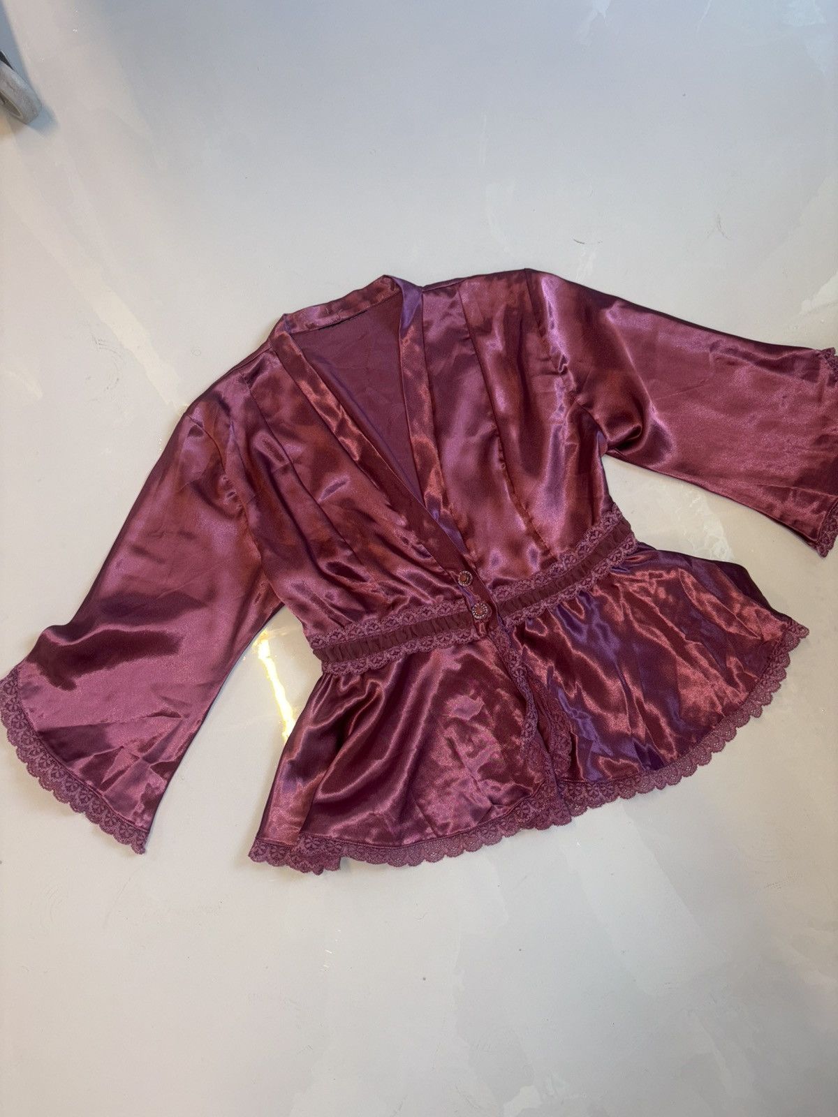 Vintage Y2k bluse Size S / US 4 / IT 40 - 2 Thumbnail