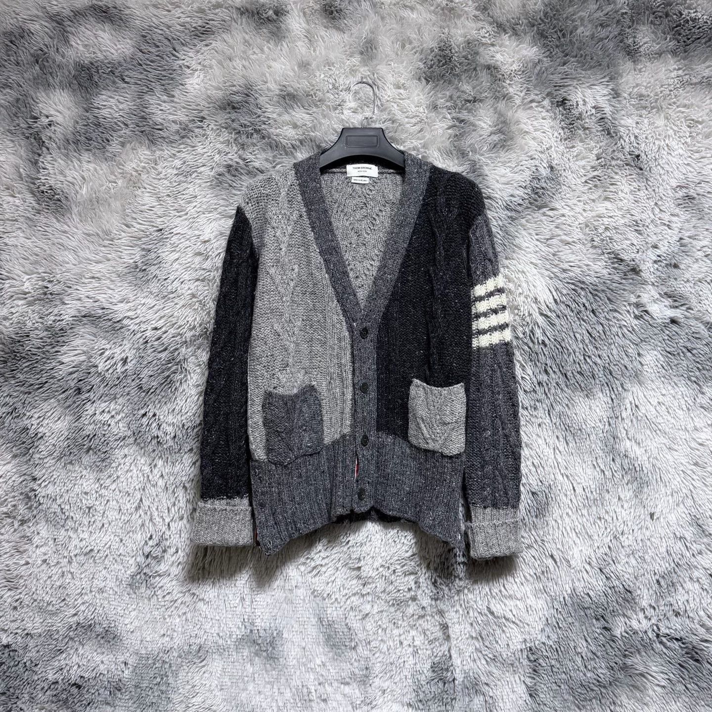 Thom Browne Thom Browne Brown Sweater Designer Size US M / EU 48-50 / 2 - 1 Thumbnail