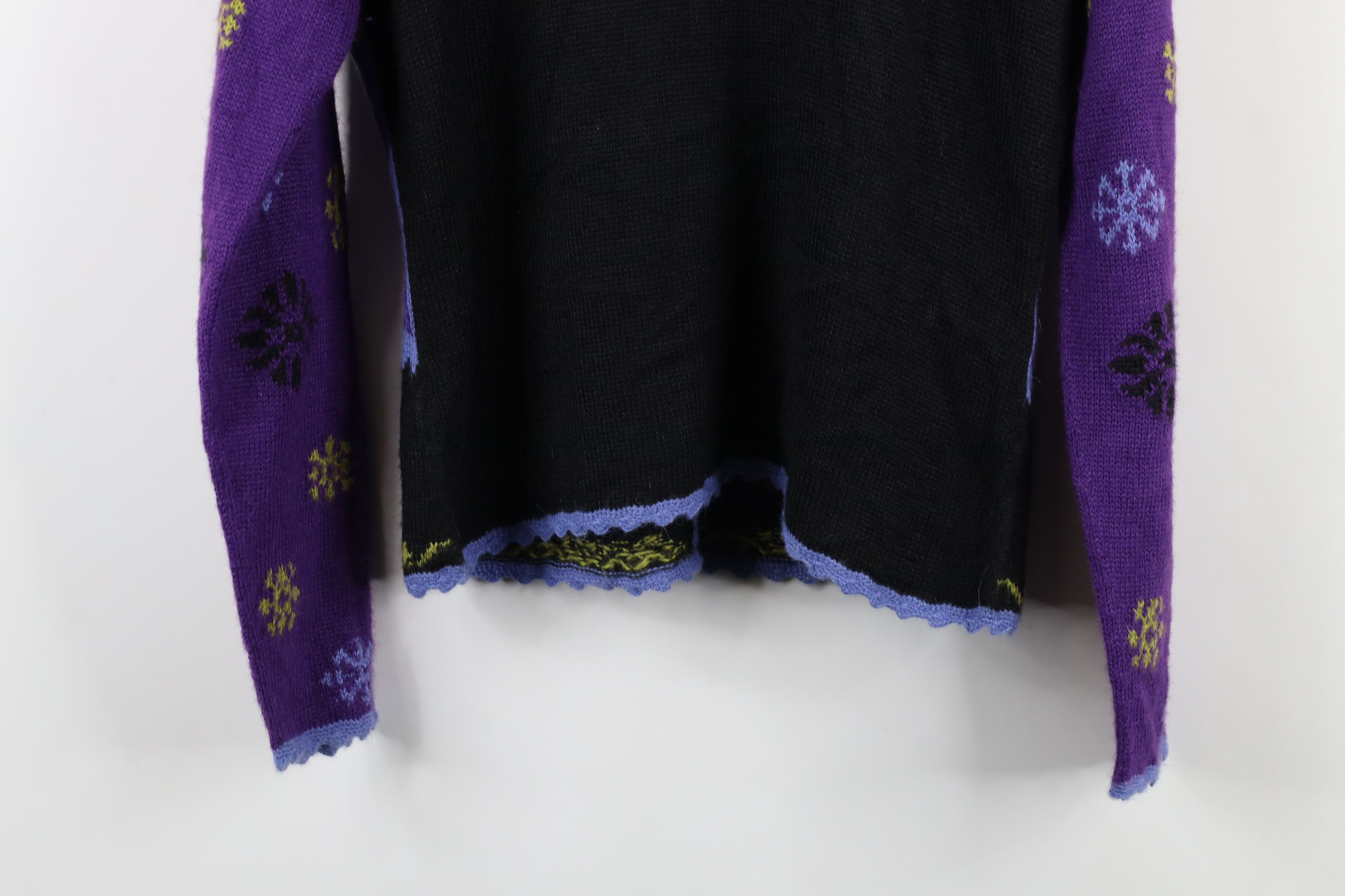Vintage Vintage 90s Streetwear Alpaca Wool Blend Cardigan Sweater Size M / US 6-8 / IT 42-44 - 10 Thumbnail
