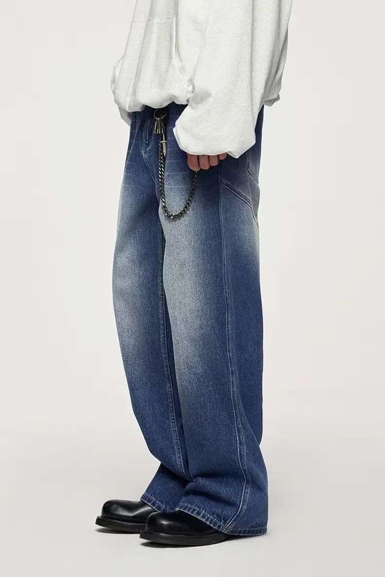 Designer × Japanese Brand Streetwear Hip Hop Loose Casual Jeans Size US 33 - 2 Thumbnail