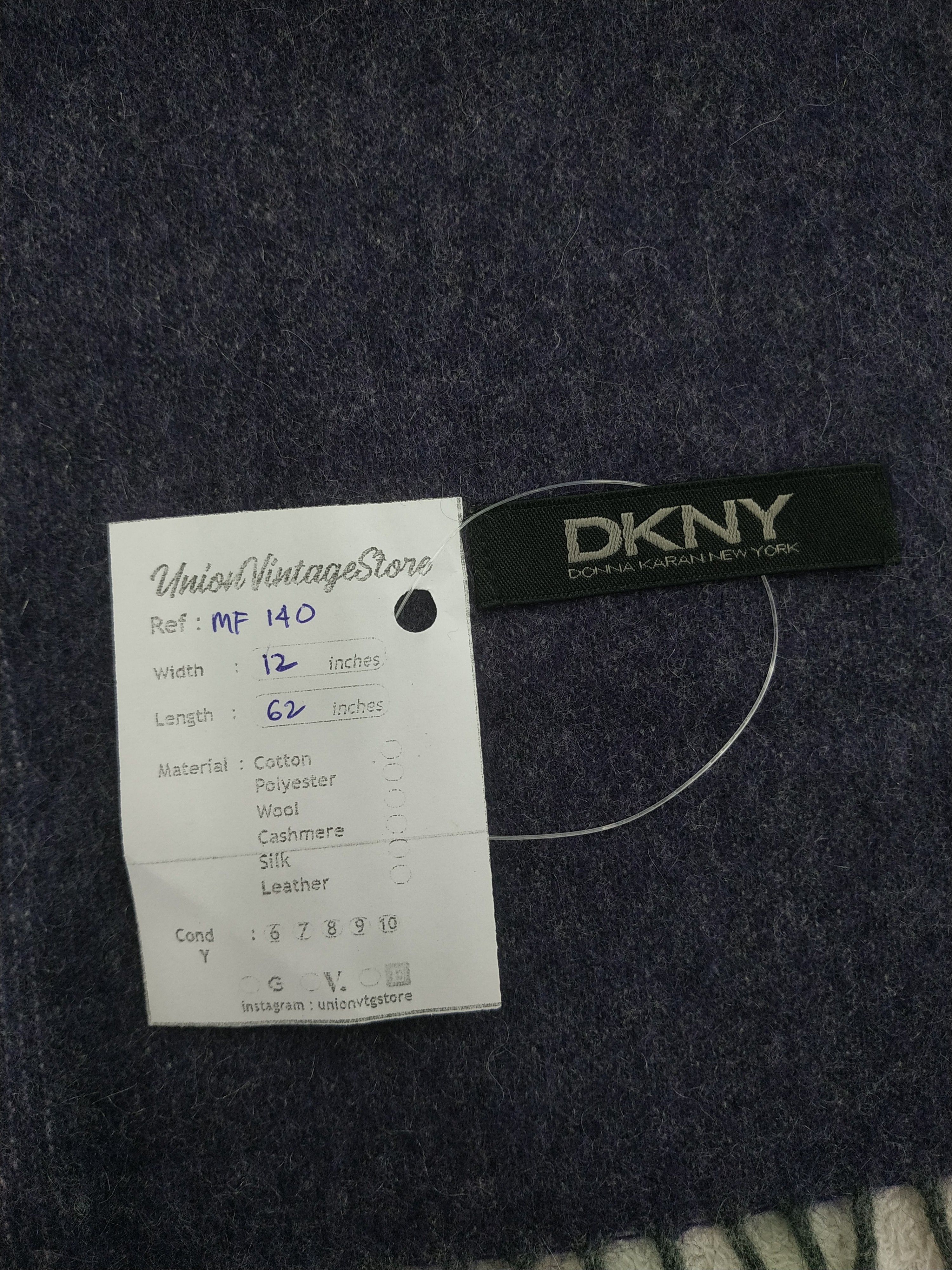 DKNY Vintage DKNY Scarf/Muffler/Neckwear MF140 Size ONE SIZE - 5 Thumbnail