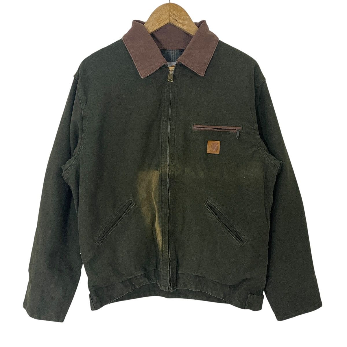 Carhartt Vintage Carhatt Detroit Workwear Jacket Size US L / EU 52-54 / 3 - 1 Thumbnail