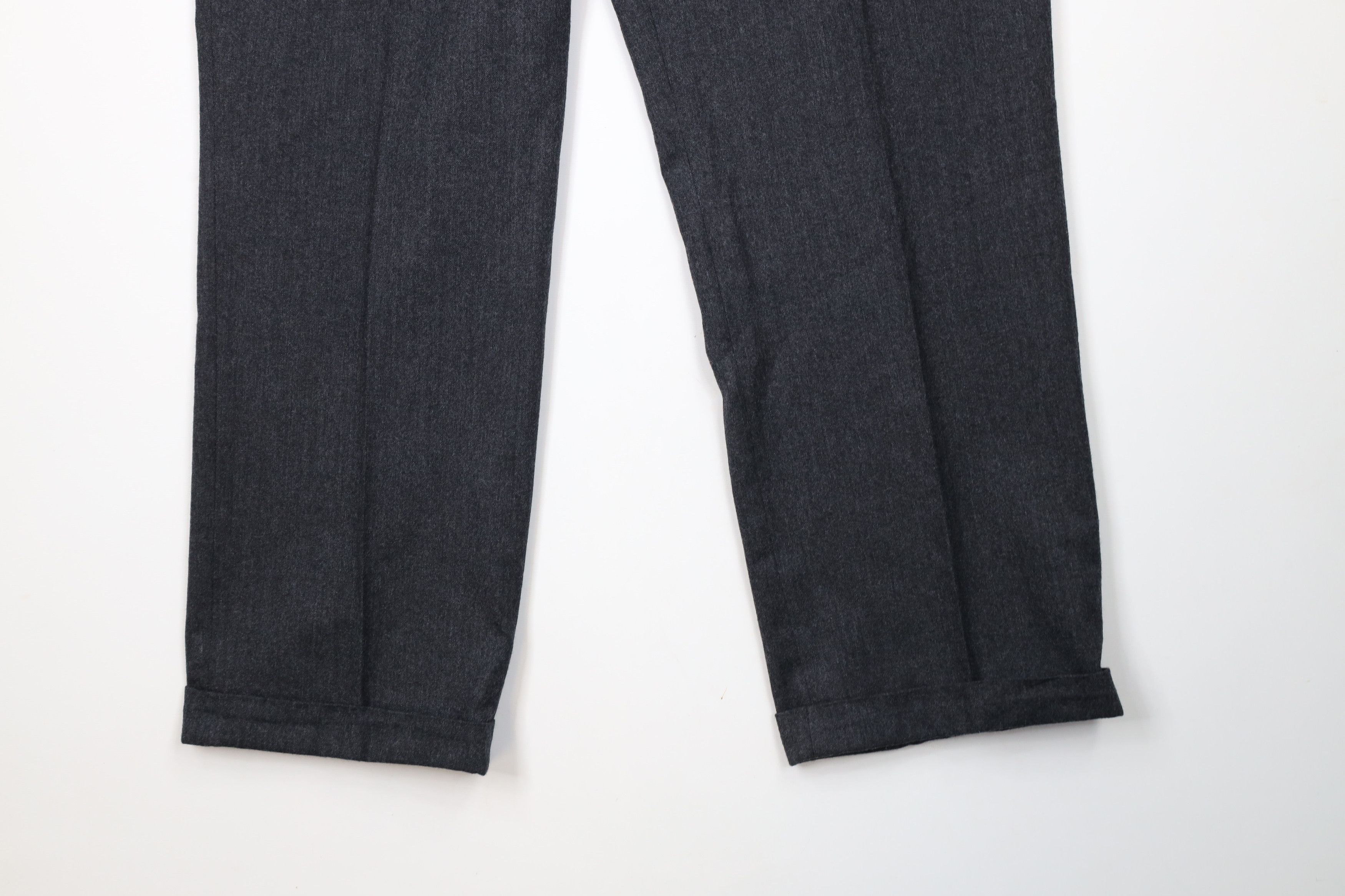 Vintage Vintage 90s Streetwear Wide Leg Chino Pants Charcoal USA Size US 40 / EU 56 - 4 Thumbnail