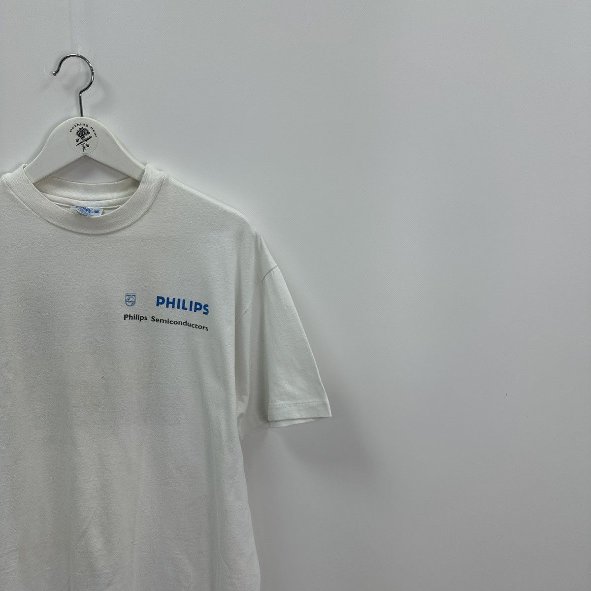 Microsoft Vintage 90s Philips Phone Promo tee Wireless rare y2k hype Size US L / EU 52-54 / 3 - 3 Thumbnail