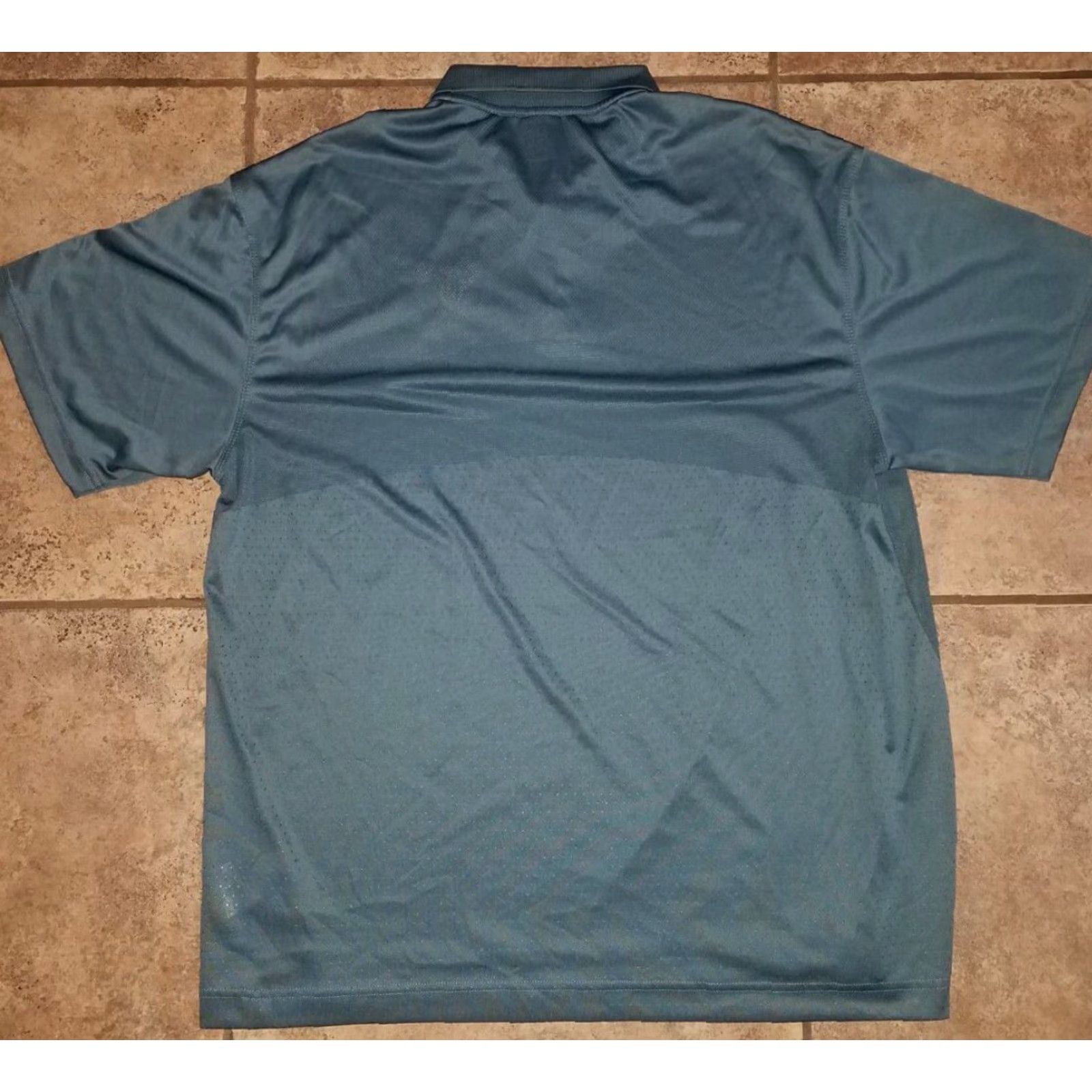 Vintage Nike Polo Golf Shirt NikeFit Dry Men's XL Blue Golf Apparel Size US XL / EU 56 / 4 - 4 Thumbnail