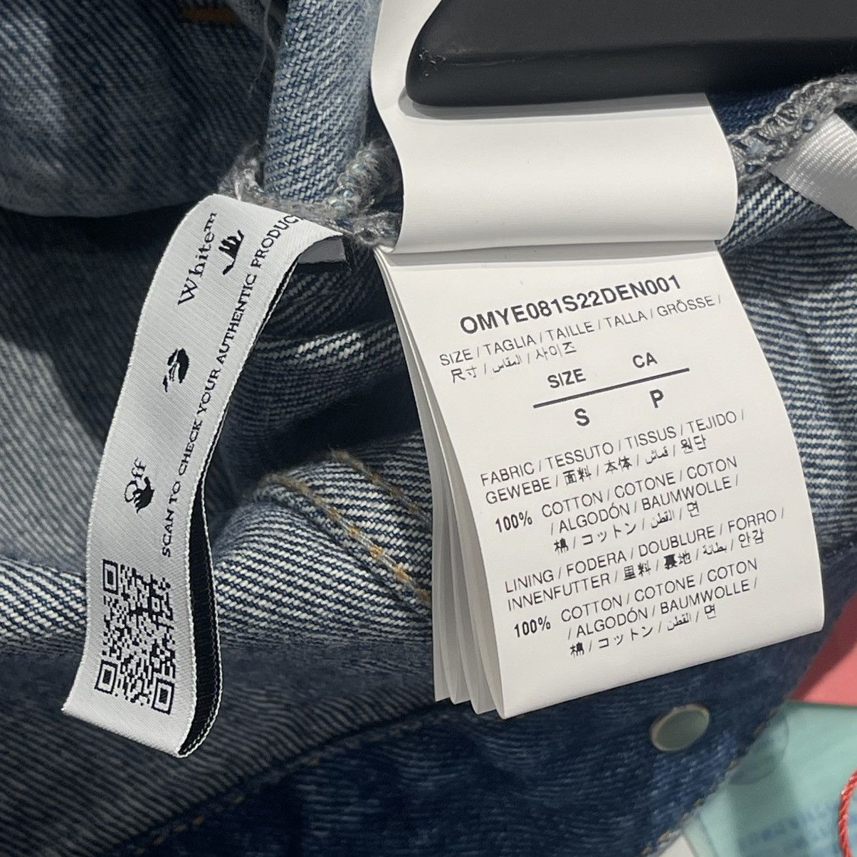 Off-White × Virgil Abloh Off-White Twist Denim Jacket Size US S / EU 44-46 / 1 - 9 Thumbnail