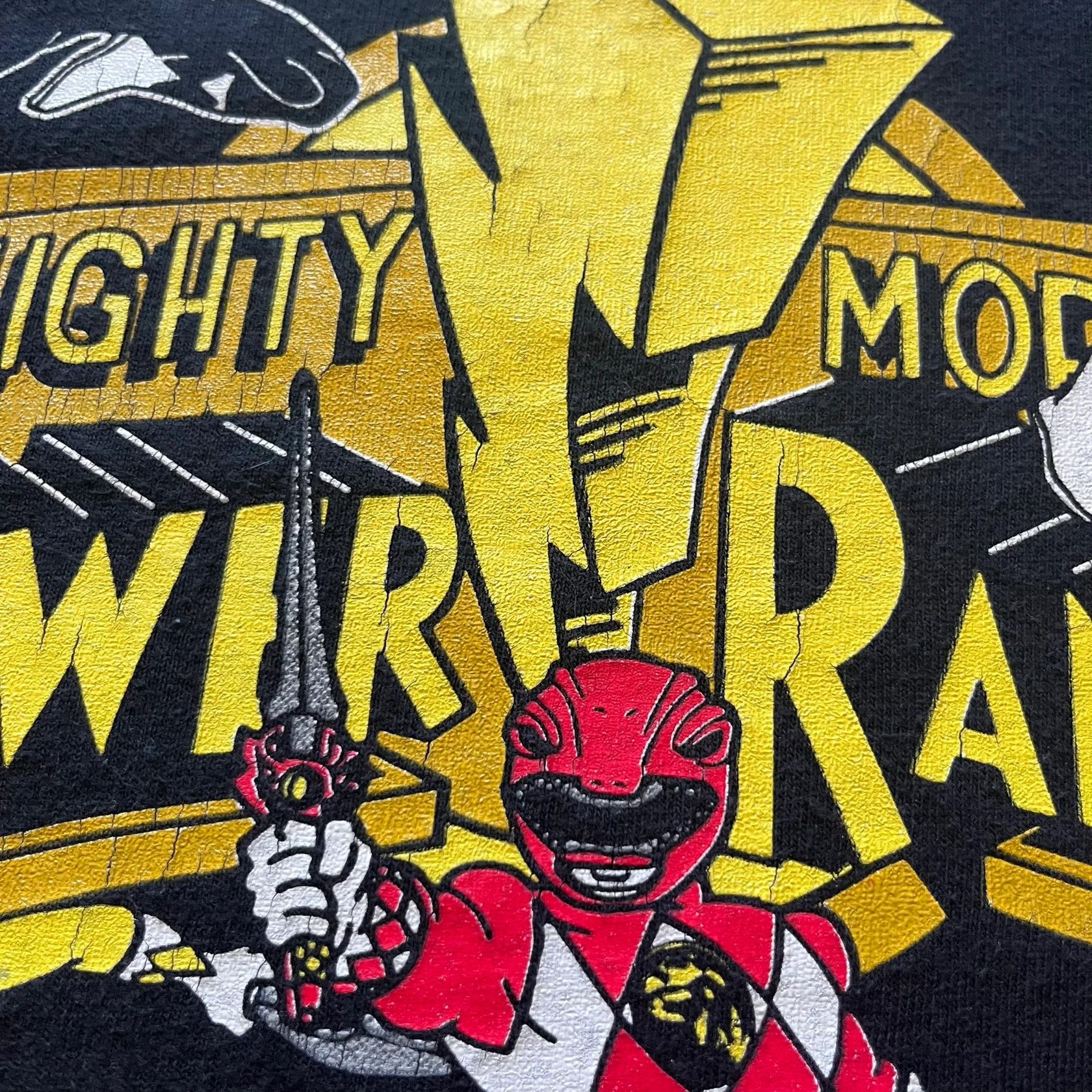 Vintage Mighty Morphin Power Rangers 1994 Tee VTG Size US L / EU 52-54 / 3 - 4 Thumbnail