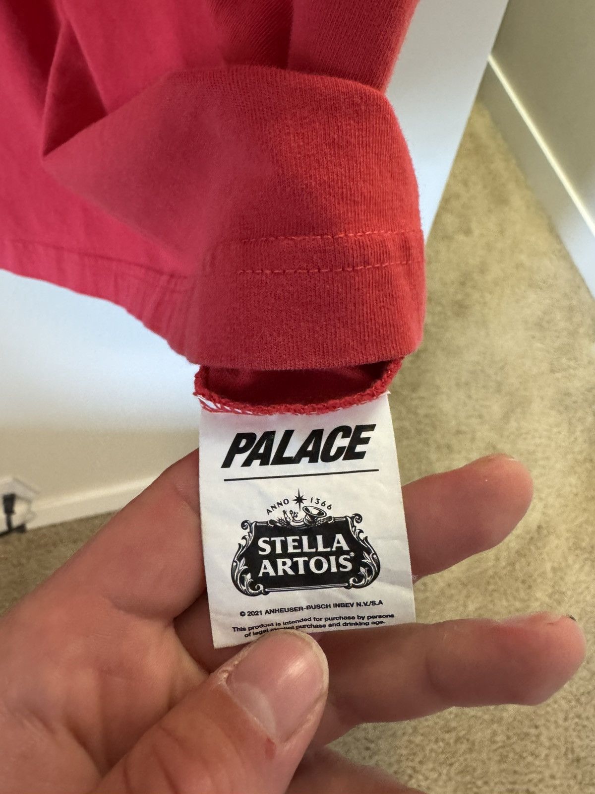 Palace Palace Stella Artois T-Shirt Size US M / EU 48-50 / 2 - 5 Thumbnail