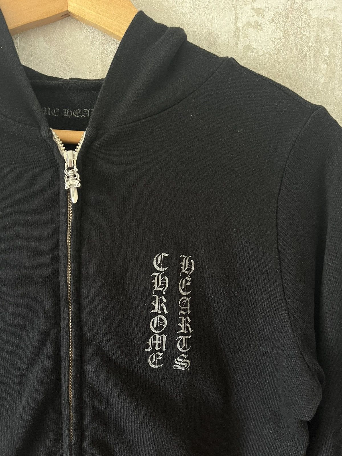 Chrome Hearts Vintage Chrome Hearts Floral Cross Horseshoe Zip-up Hoodie Size XS / US 0-2 / IT 36-38 - 2 Thumbnail