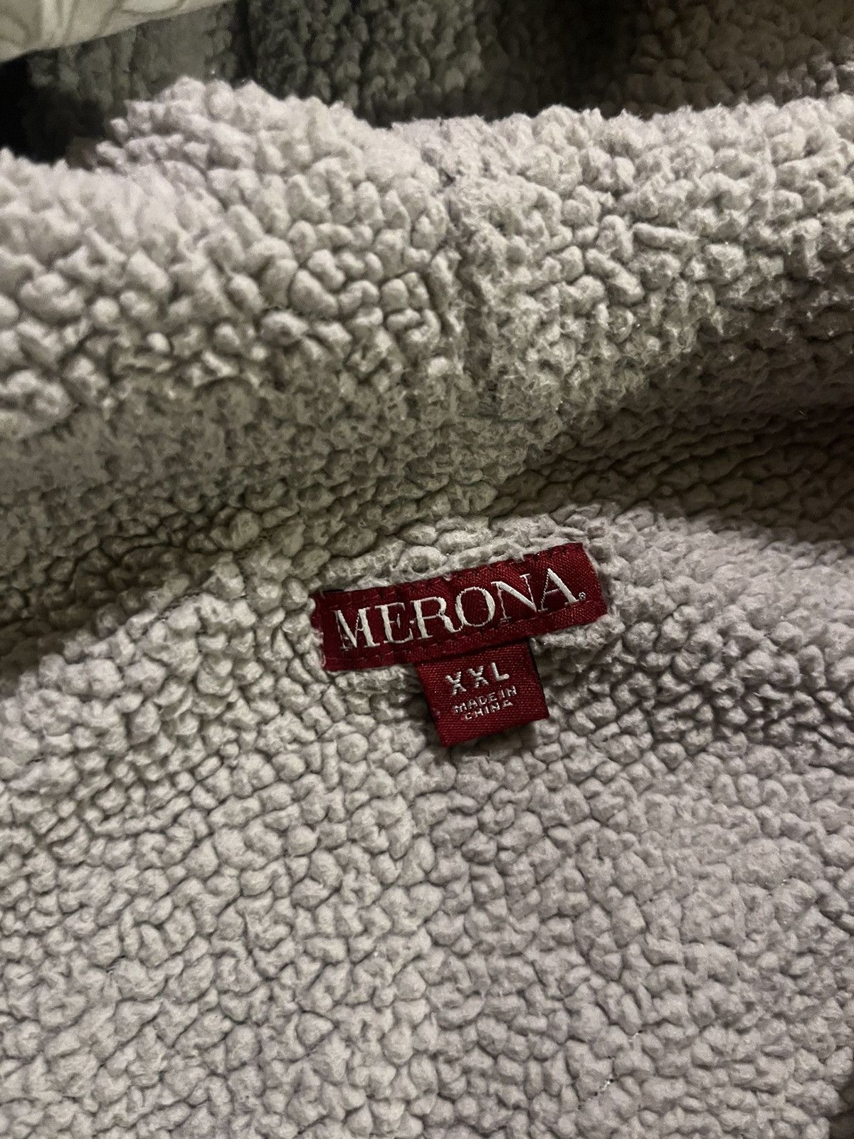 Merona × Vintage Cream Japanese print hoodie Size US S / EU 44-46 / 1 - 3 Thumbnail