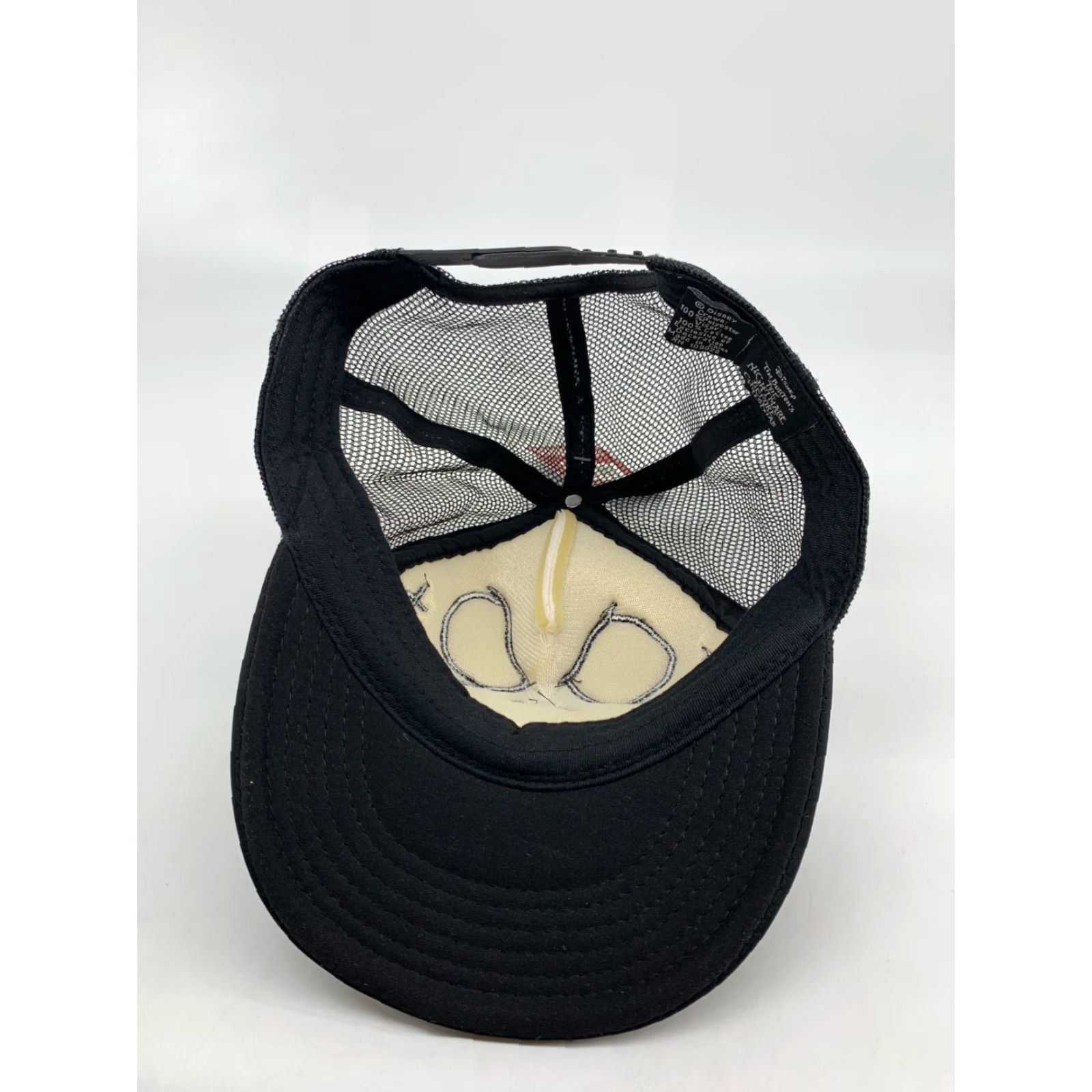 Disney Disney Trucker Hat Men Black Tim Burtons The Nightmare Before Christmas Adjustable Snapback Hat Size ONE SIZE - 4 Thumbnail
