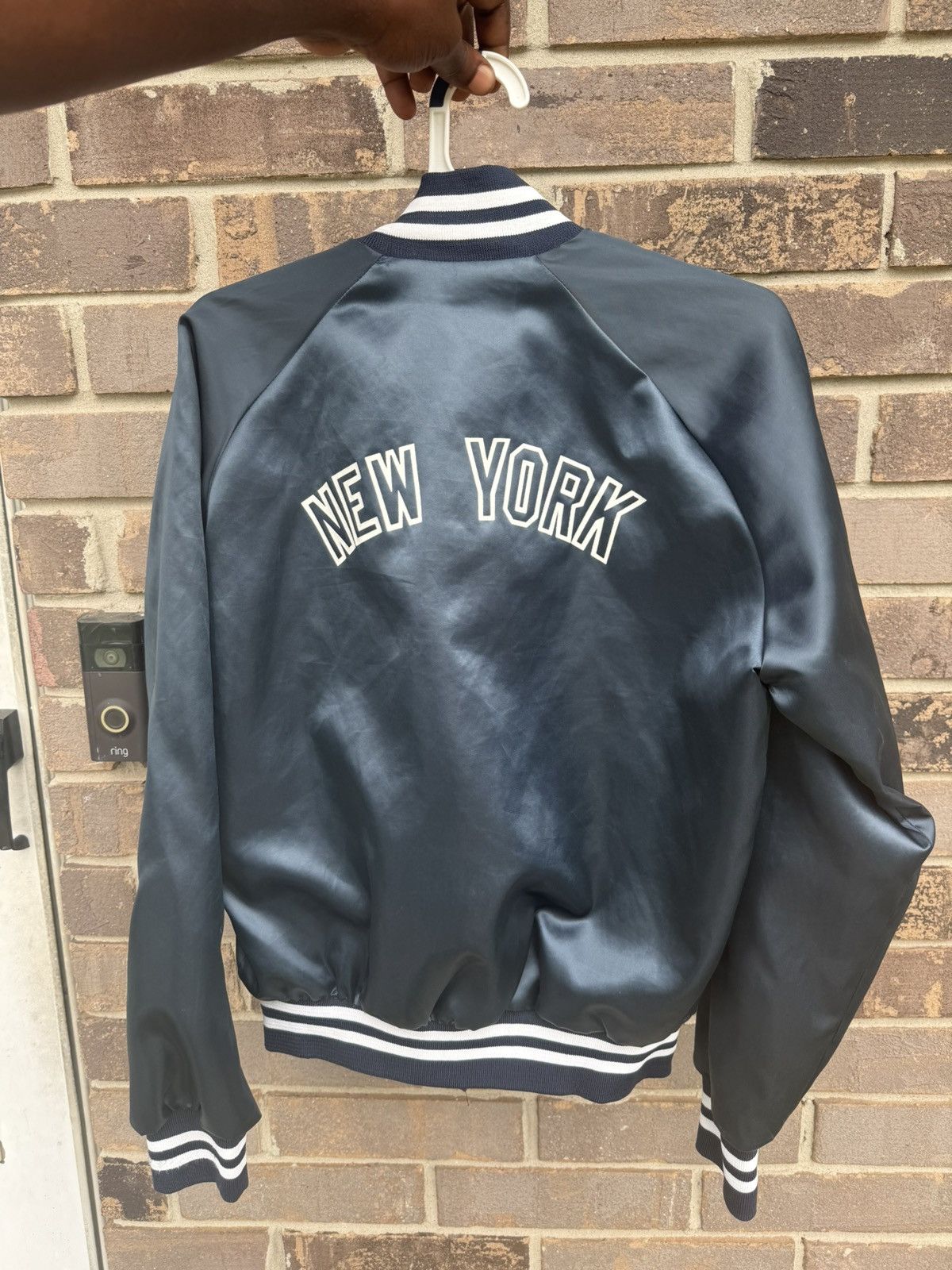 Chalk Line Vinatge 1988 Chalkline Yankees Jacket Youth Navy Satin Size US XXS / EU 40 - 2 Thumbnail