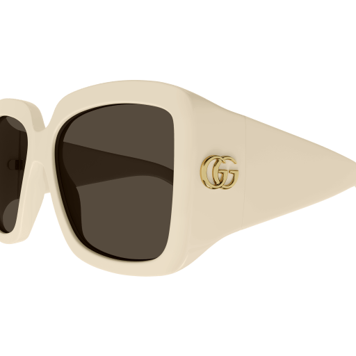 Gucci NEW GUCCI GG1402S-004 Ivory White Size ONE SIZE - 3 Thumbnail
