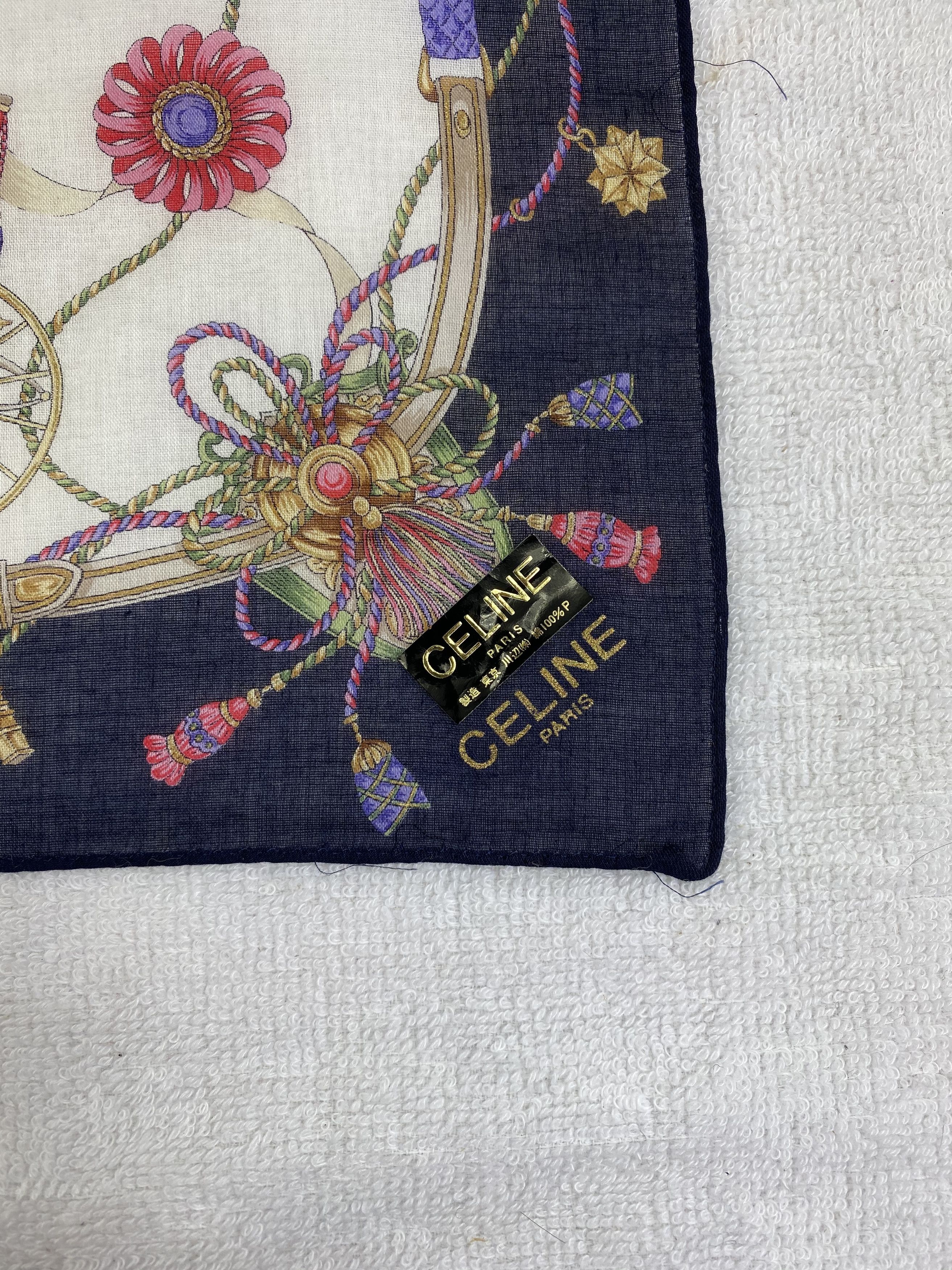 Celine Celine Bandana / Handkerchief / Neckerchief Size ONE SIZE - 5 Thumbnail