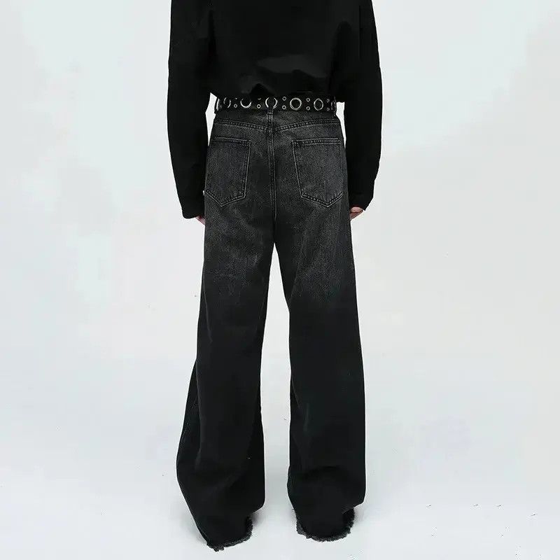 Japanese Brand Streetwear Baggy Loose Wide Leg Jeans Pants Size US 32 / EU 48 - 5 Thumbnail