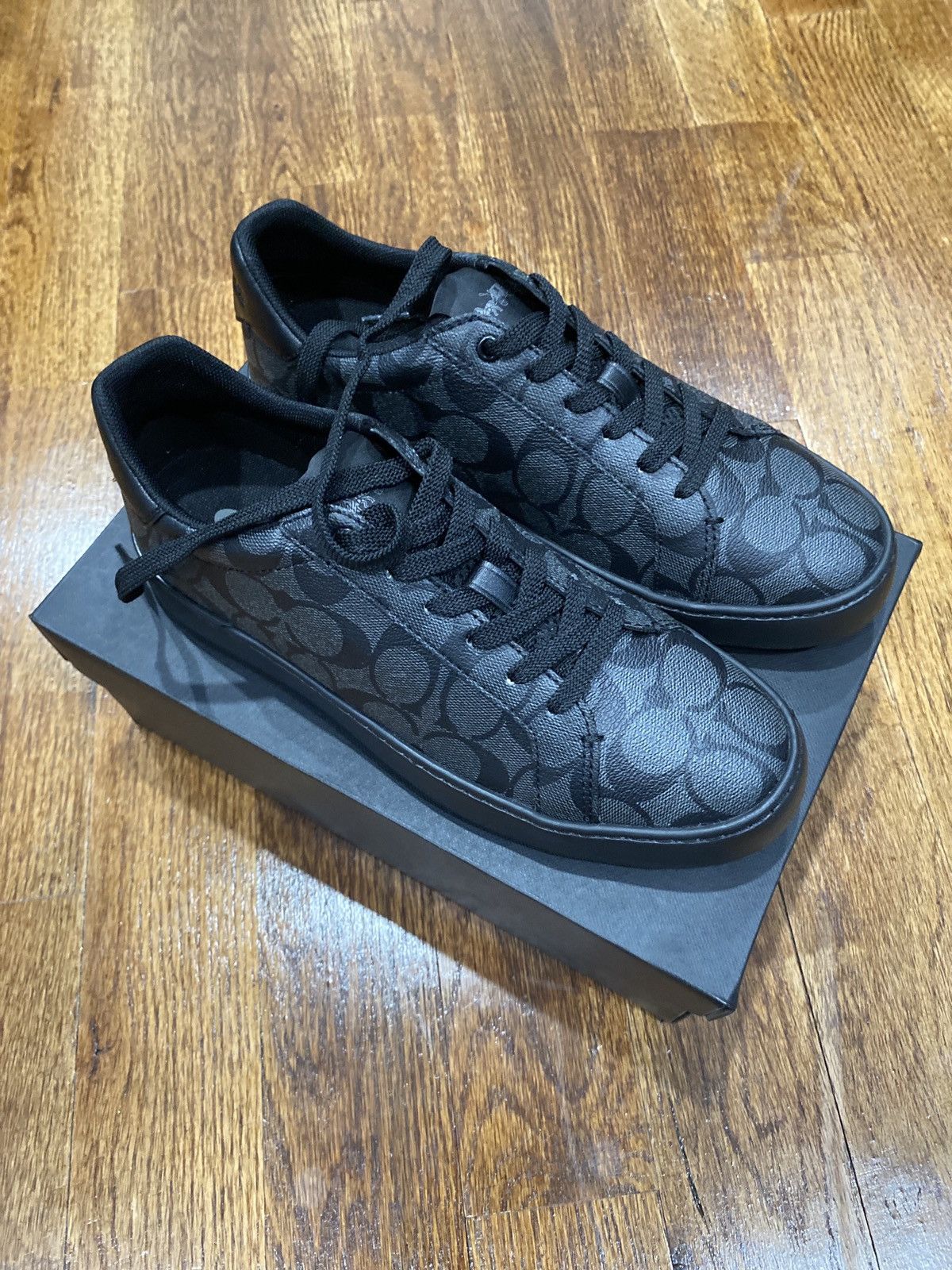 Coach Black leather Coach Men Shoes Size US 9 / EU 42 - 5 Thumbnail
