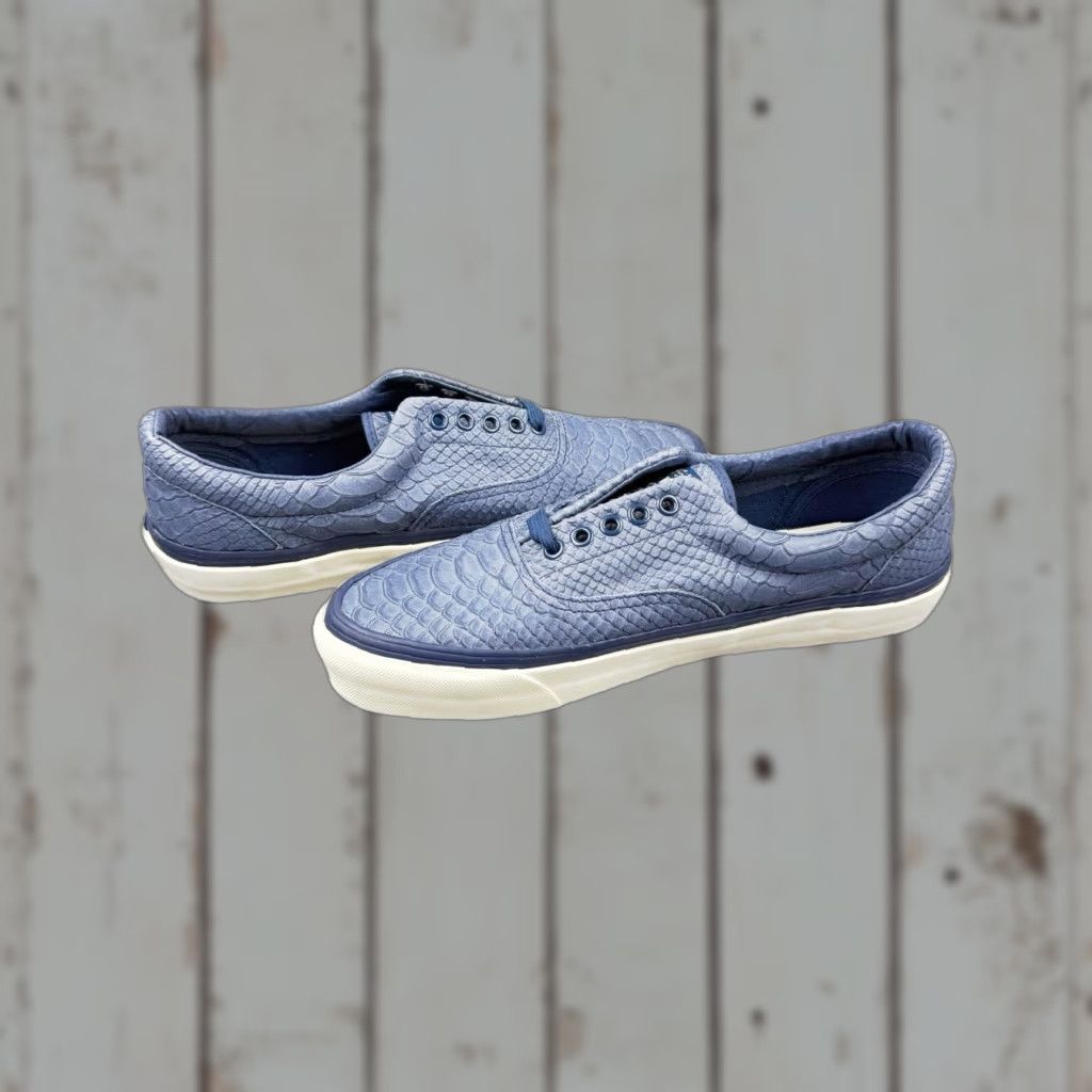 Vans VANS Era LX Anaconda Snake Skin Blue Mens Size 10 New With Box Vintage 2015 WTAPS Sneaker Shoes Size US 10 / EU 43 - 1 Thumbnail