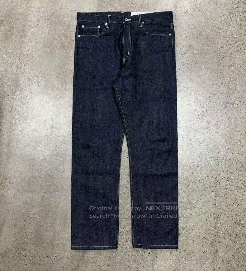 Neighborhood Neighborhood size L Raw Denim Jeans, Original Indigo Denim Size US 27 - 1 Thumbnail
