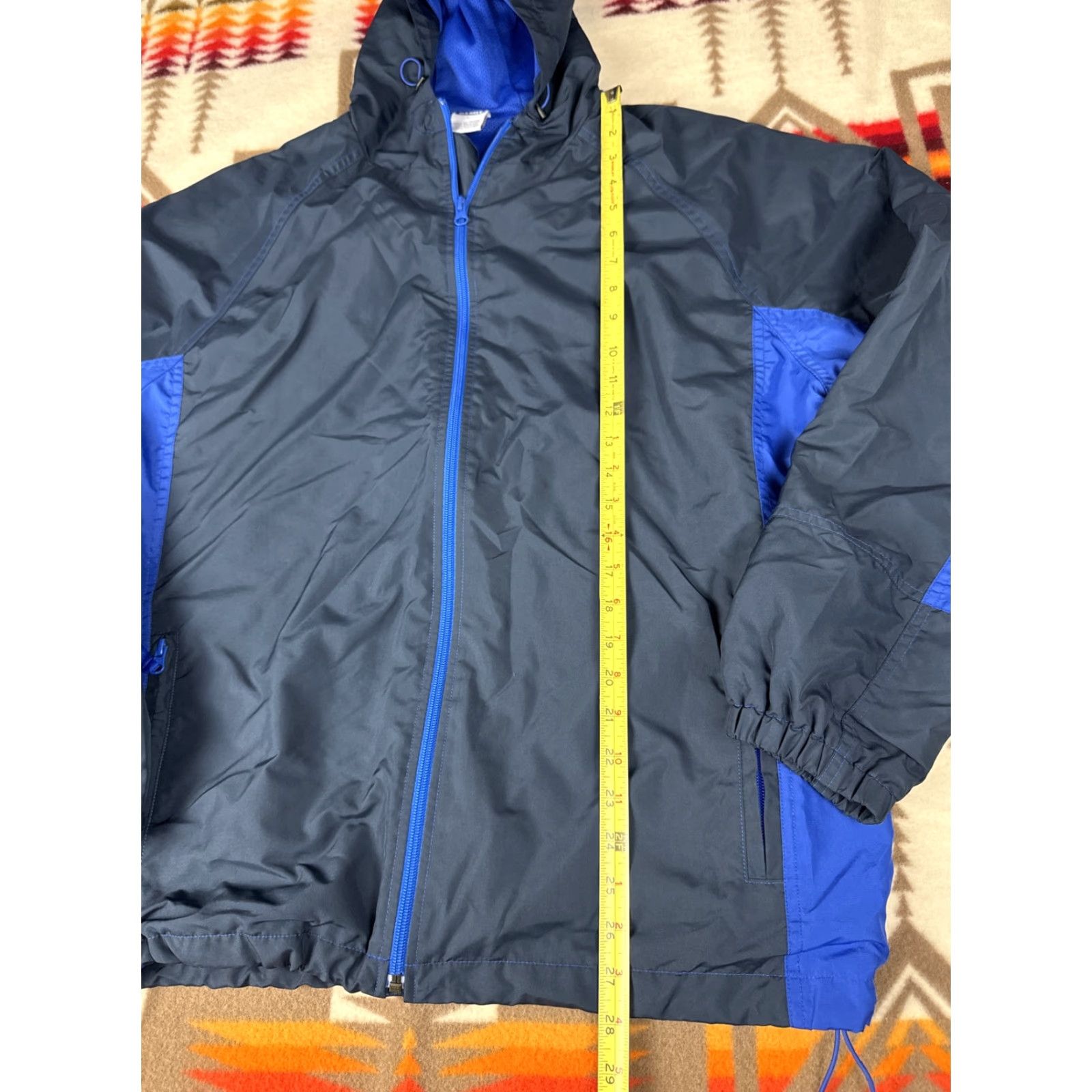Old Navy Old Navy Hoodie Windbreaker Nylon Light Jacket Blue Mens L Size US L / EU 52-54 / 3 - 4 Thumbnail