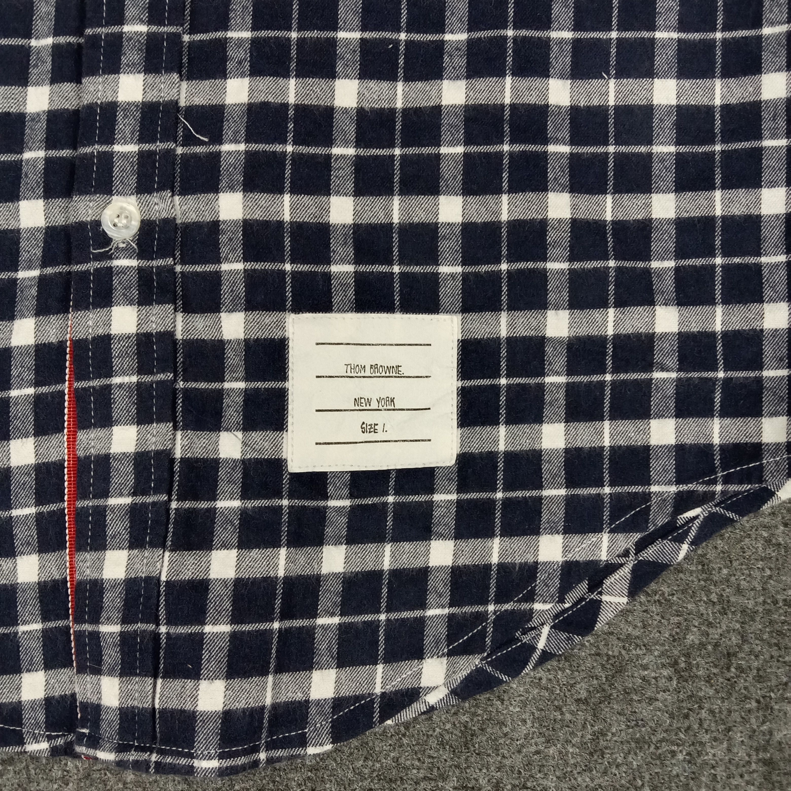 Designer × Vintage Vintage American Style Thom Browne Shirt Size US L / EU 52-54 / 3 - 2 Thumbnail