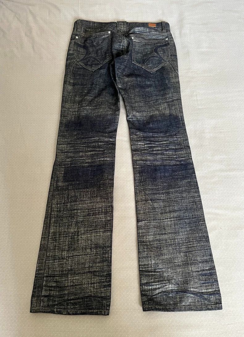 Yohji Yamamoto Vintage Style Dyed Denim Pants-2506 Size 31" - 2 Thumbnail