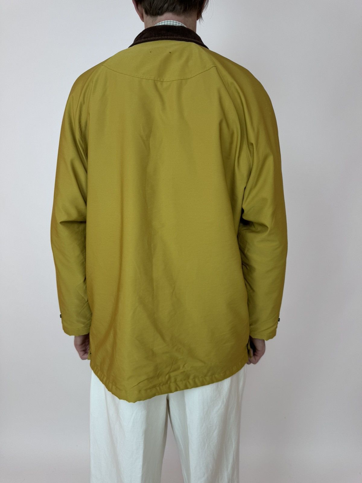 Herno Vintage Mens HERNO hunting Yellow Coat Jacket Heritage Size US L / EU 52-54 / 3 - 6 Thumbnail