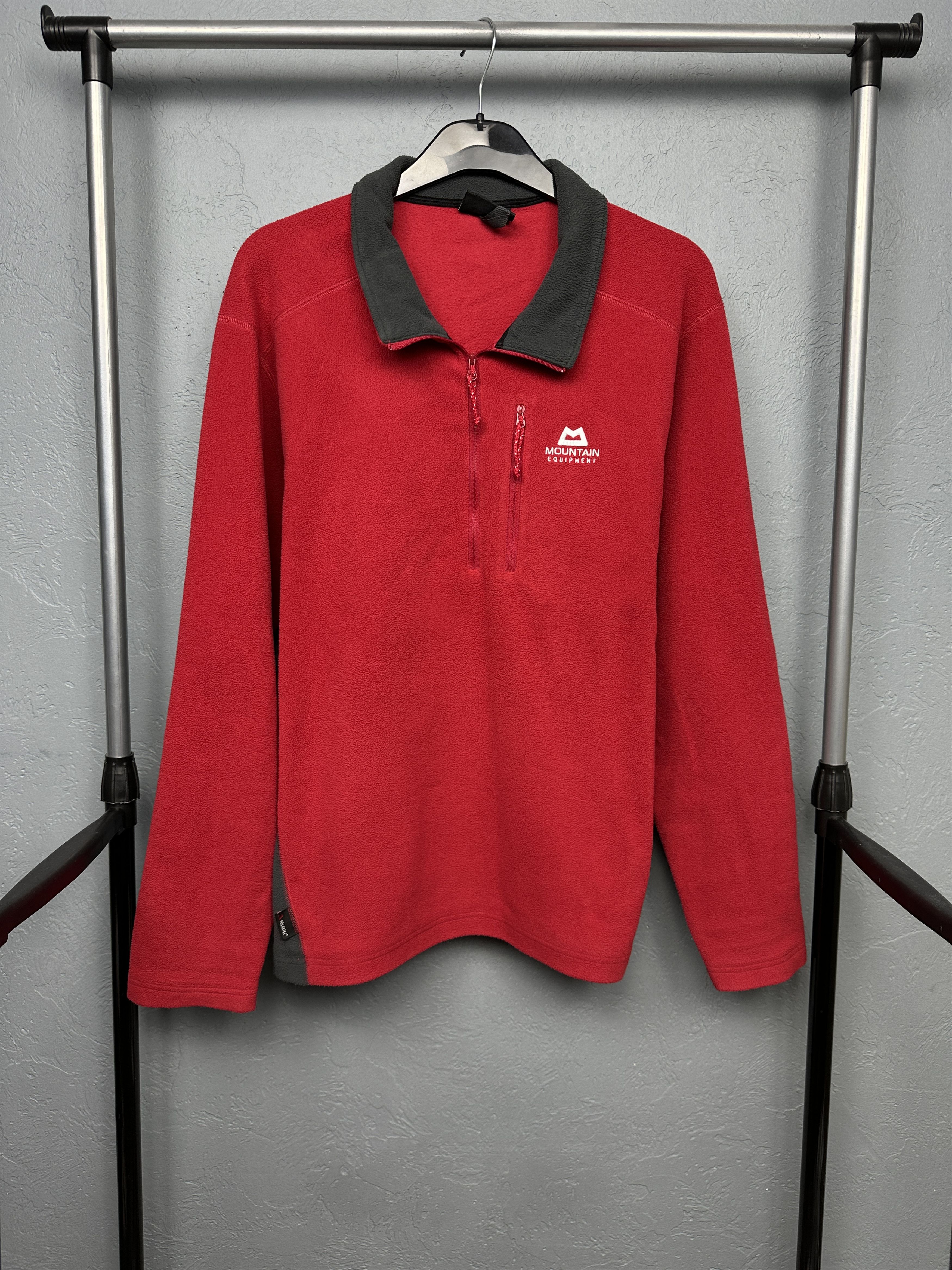 Mountain Equipment Mountain Equipment Vintage Mens 1\4 Zip Fleece Jacket Size US L / EU 52-54 / 3 - 1 Thumbnail