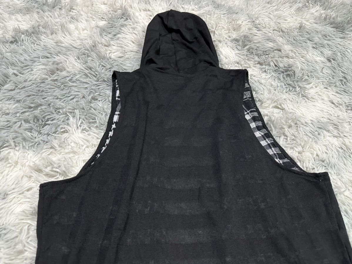 Japanese Brand 🔥Sick Y2K Dope.H Double Layered Shamagh Vest Hooded Size US L / EU 52-54 / 3 - 11 Thumbnail