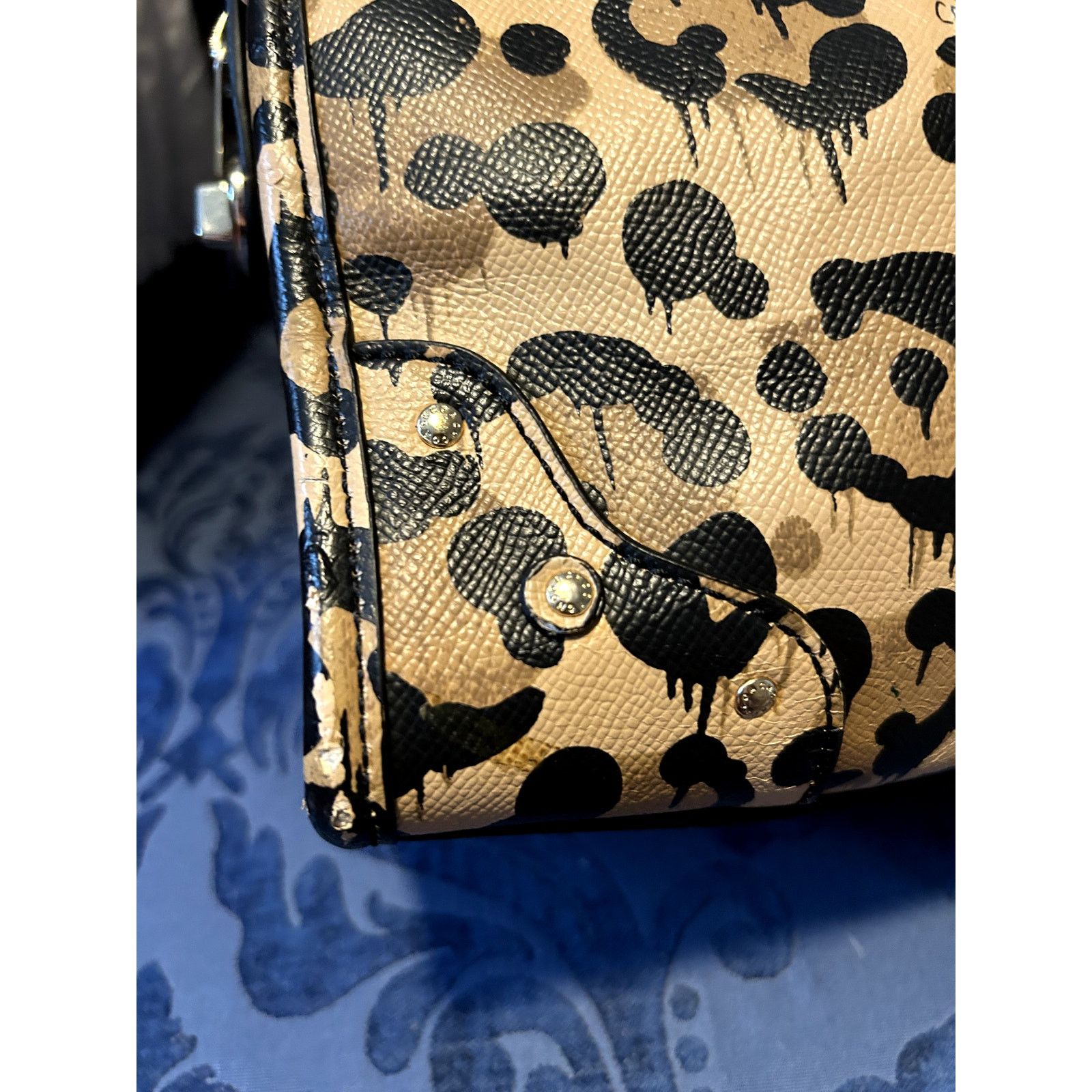 Coach Coach Leopard Print Bowling Bag Size ONE SIZE - 3 Thumbnail