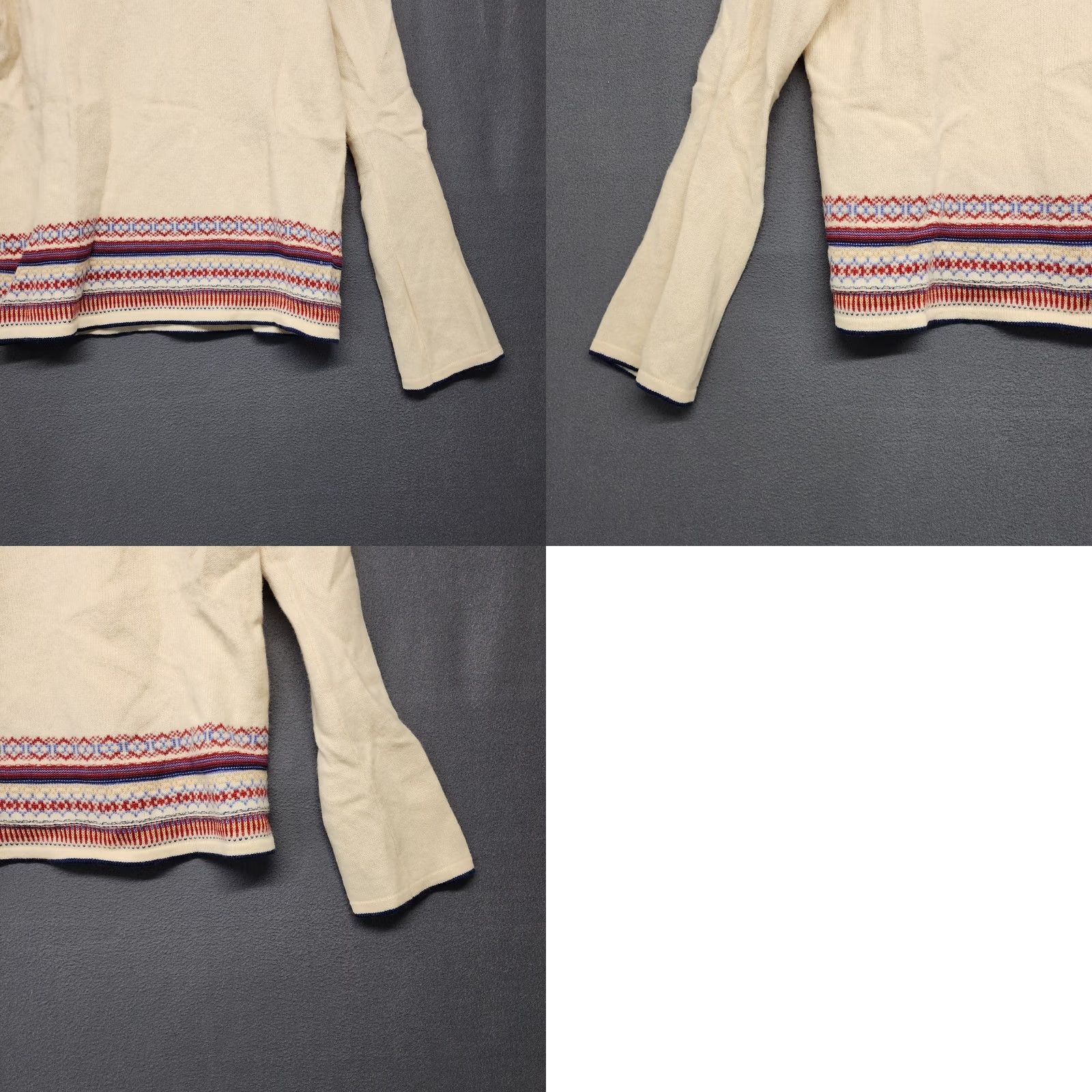 Vintage VINTAGE Westbound Sweater Womens Large 100% Lambswool Nordic Fair Isle Japan Size L / US 10 / IT 46 - 9 Thumbnail