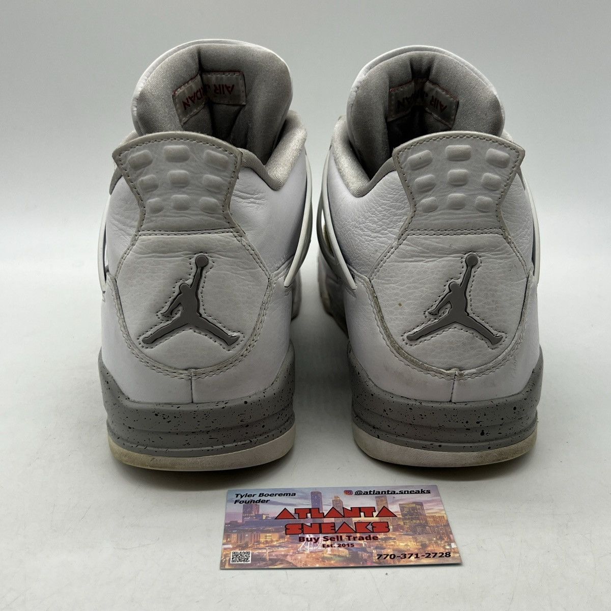 Jordan Brand Air Jordan 4 white Oreo Size US 12 / EU 45 - 3 Thumbnail
