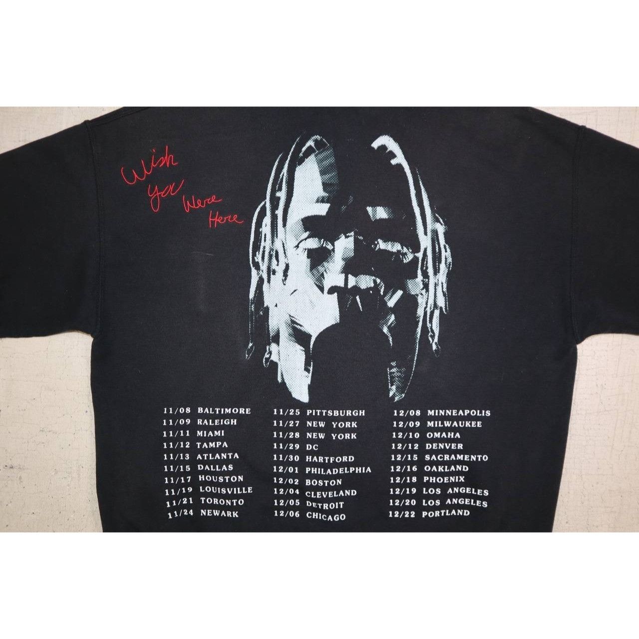 Vintage TRAVIS SCOTT Astroworld Tour Hoodie Men's L Black Wish You Size US L / EU 52-54 / 3 - 4 Thumbnail