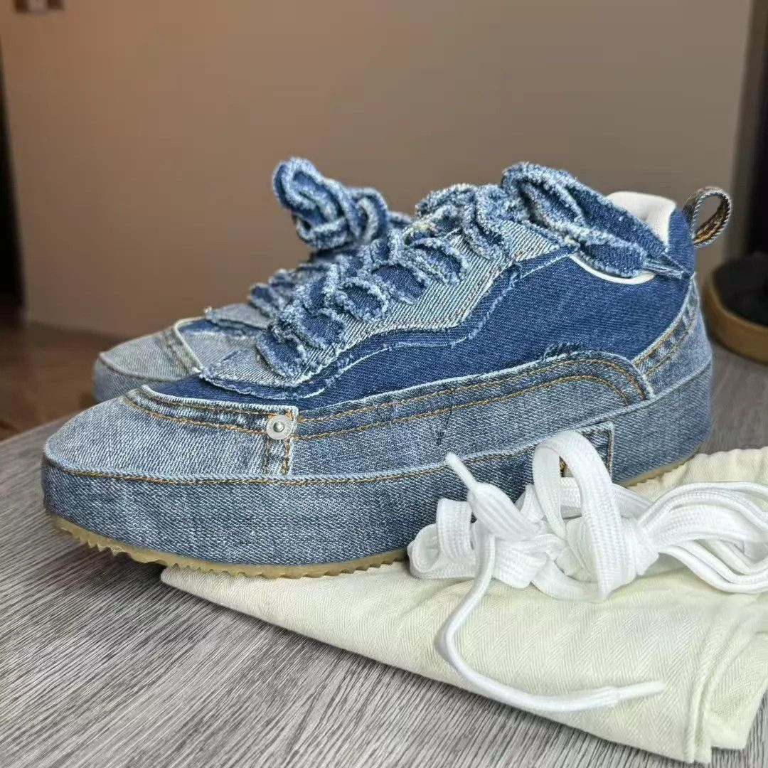 Loewe LOEWE Denim Sneakers 99 New 41 Size US 8 / EU 41 - 1 Thumbnail