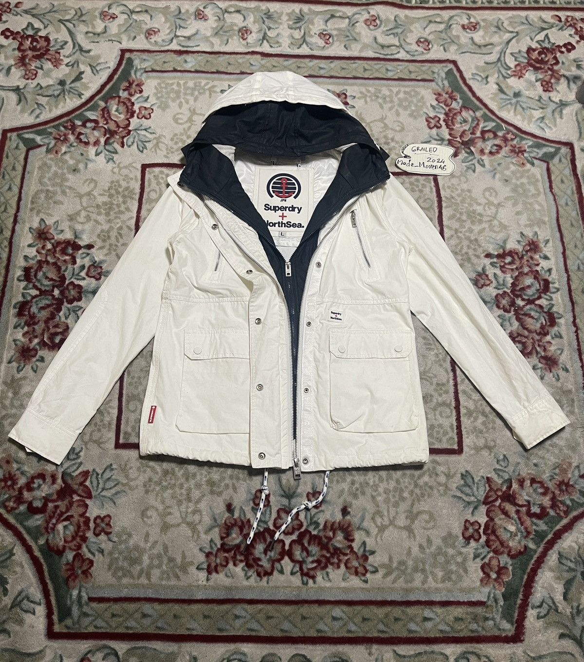 Superdry Super dry Japan x Northsea Double zipper jacket Size US L / EU 52-54 / 3 - 2 Thumbnail
