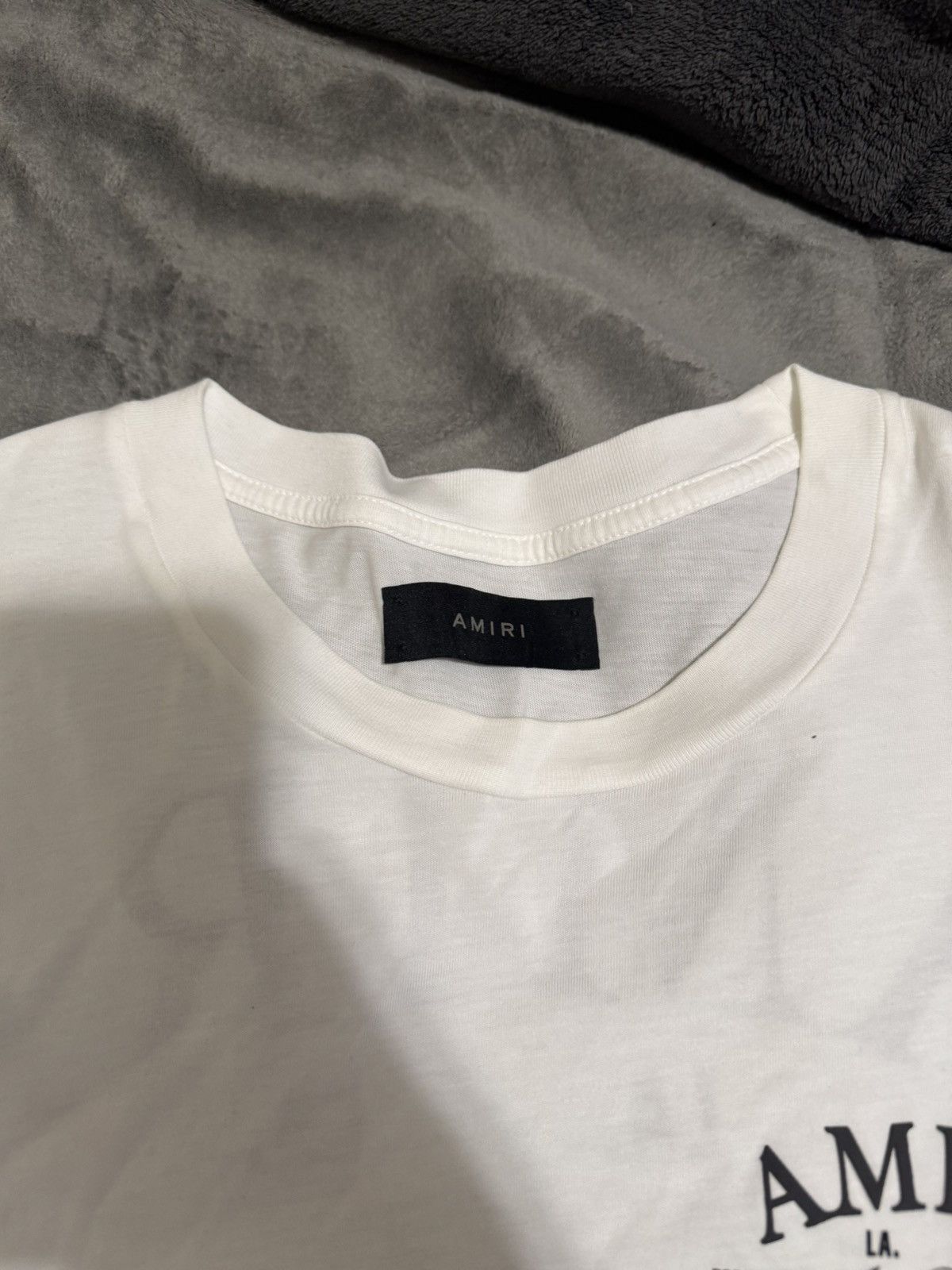 Amiri AMIRI ART DISTRICT PRINTED T-SHIRT IN WHITE Size US XXL / EU 58 / 5 - 3 Thumbnail