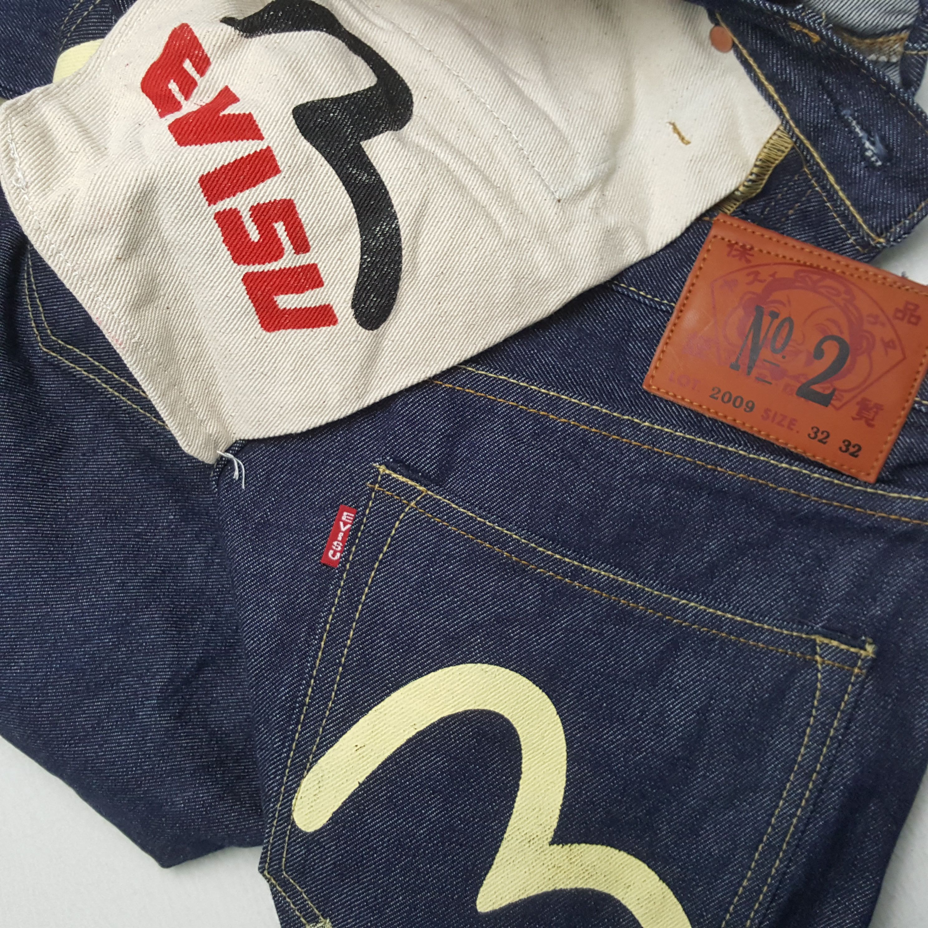 Japanese Brand × Vintage EVISU Japanese Brand Streetwear Custom Daicock Jeans Size US 32 / EU 48 - 15 Thumbnail