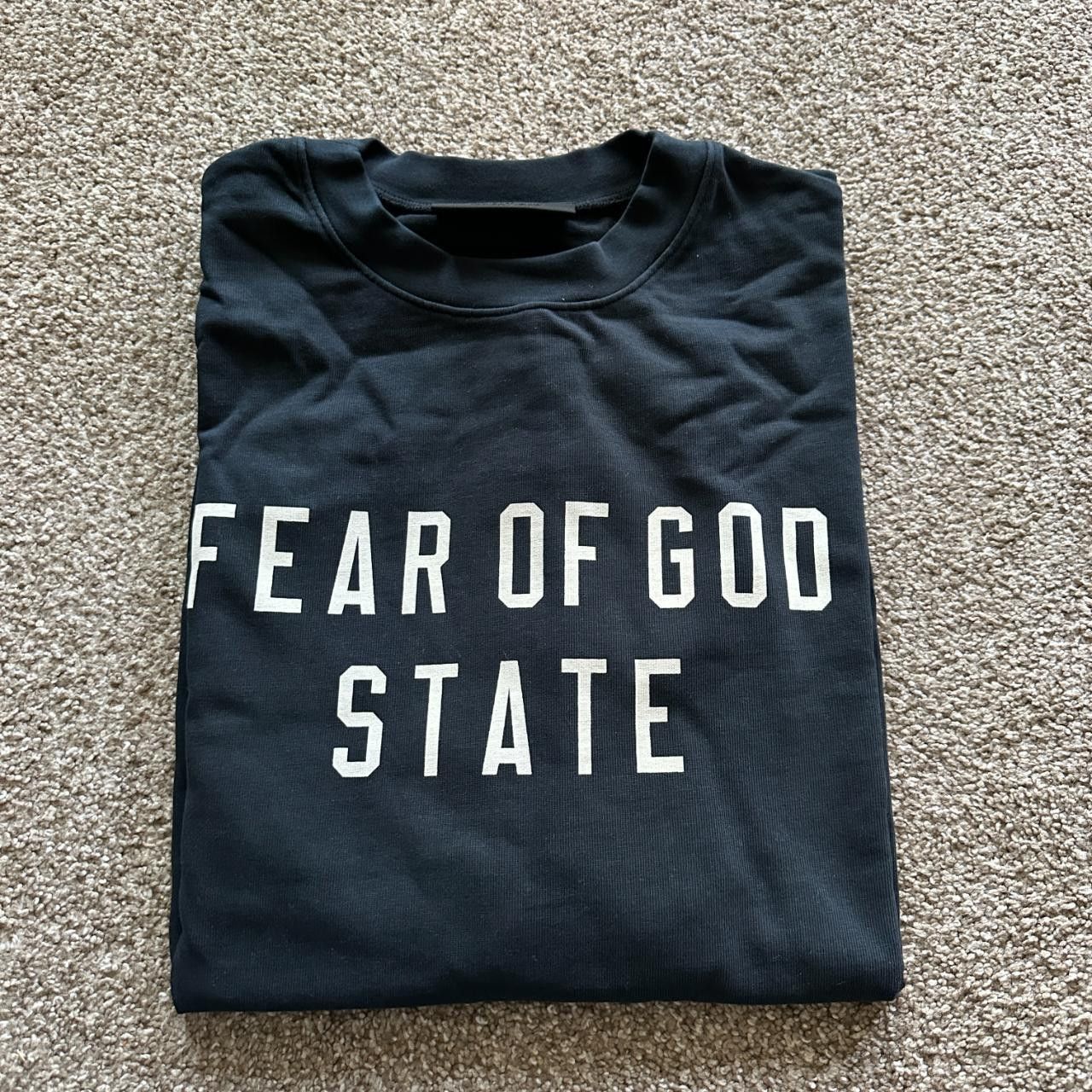 Essentials 🖤 SALE: Fear of God Essentials – Black Heavy T-Shirt Size US M / EU 48-50 / 2 - 5 Thumbnail