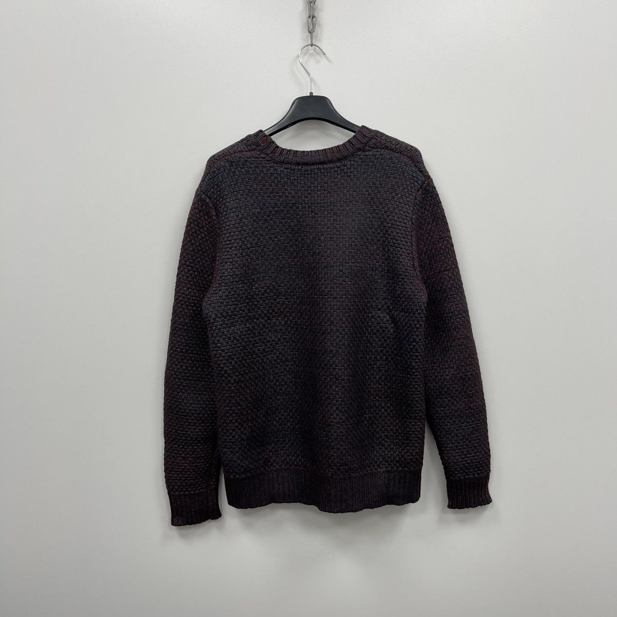 The Kooples The Kooples Wool/Nylon Knit Sweater Red/Black Size US M / EU 48-50 / 2 - 3 Thumbnail