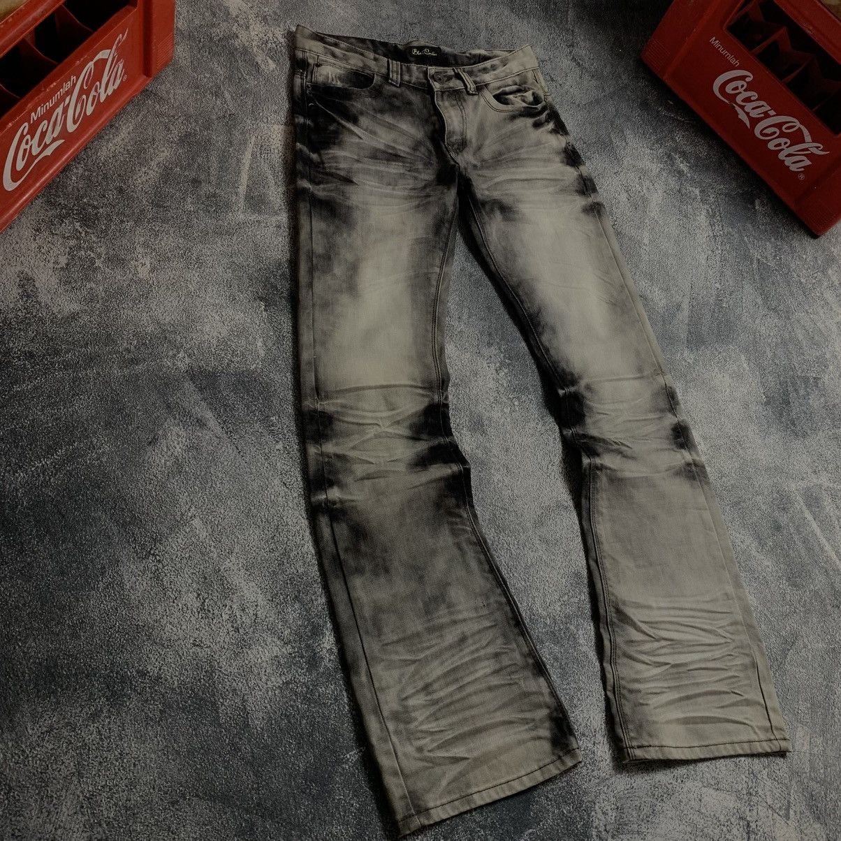 Japanese Brand Black Crown Contras Distressed Fade But Cut Jeans Size US 28 / EU 44 - 1 Thumbnail
