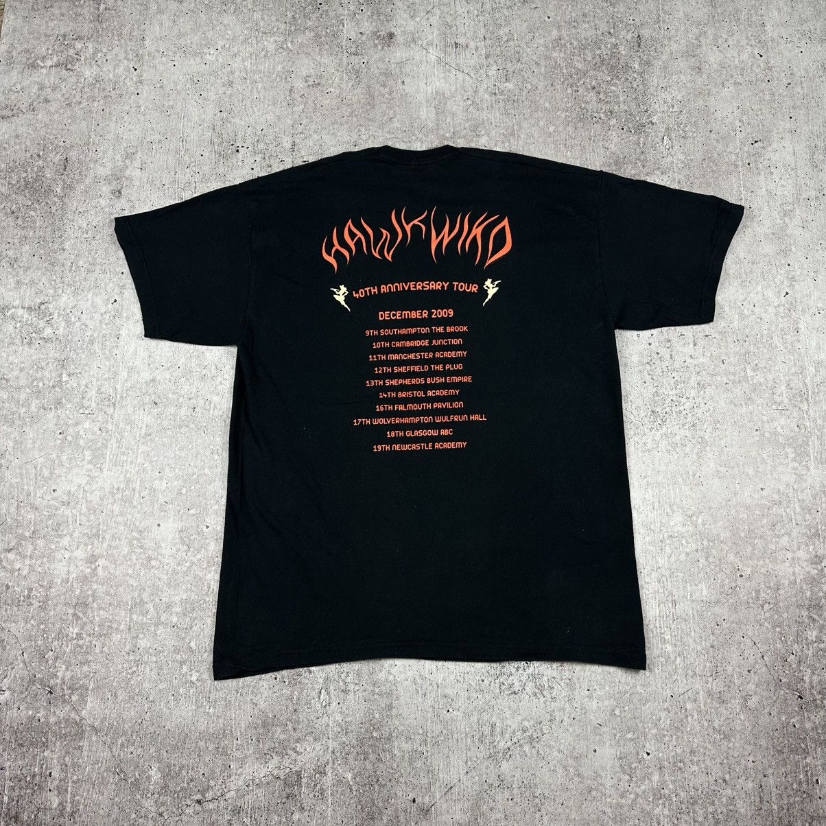 Band Tees 2008 Hawk Wind Vintage 40th Anniversary Tour Tee Size US XL / EU 56 / 4 - 10 Thumbnail