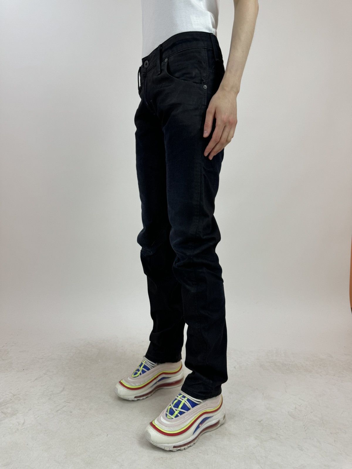 G-Star G-star ARC 3D Slim Waxed Jeans Womens size 28/32 Size 28" / US 6 / IT 42 - 3 Thumbnail