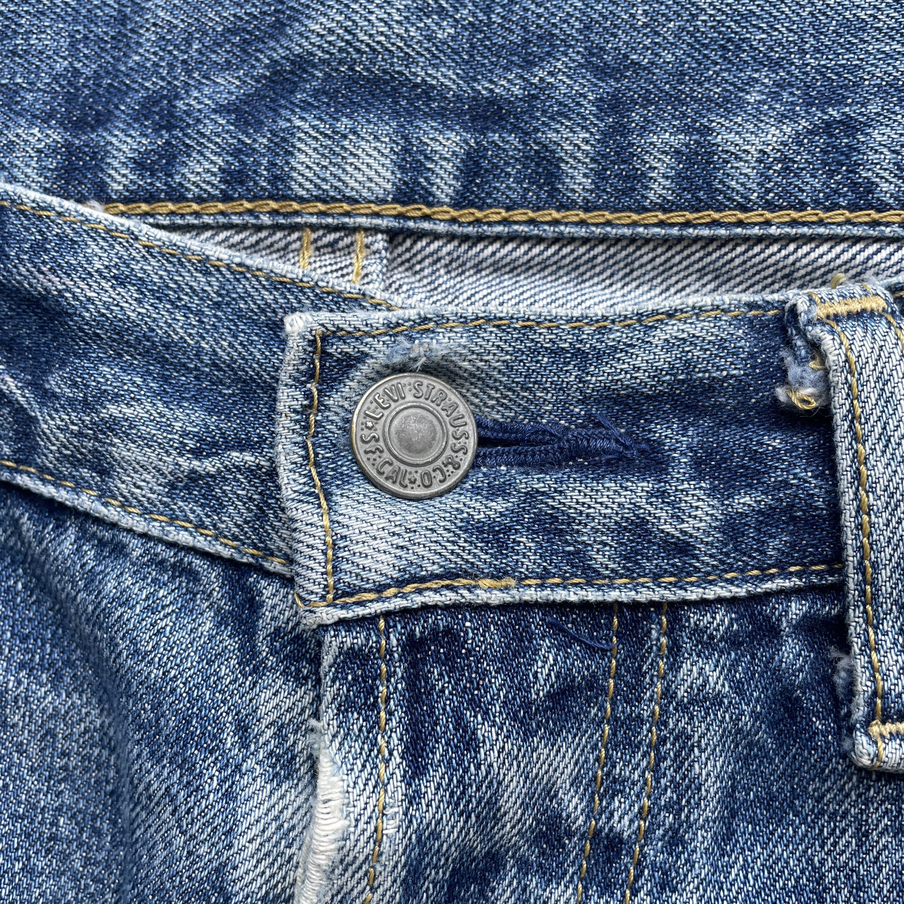 Levi's VINTAGE LEVI’S 503B FADED JEANS REDLINE DISTRESSED PANTS W30 Size US 30 / EU 46 - 6 Thumbnail