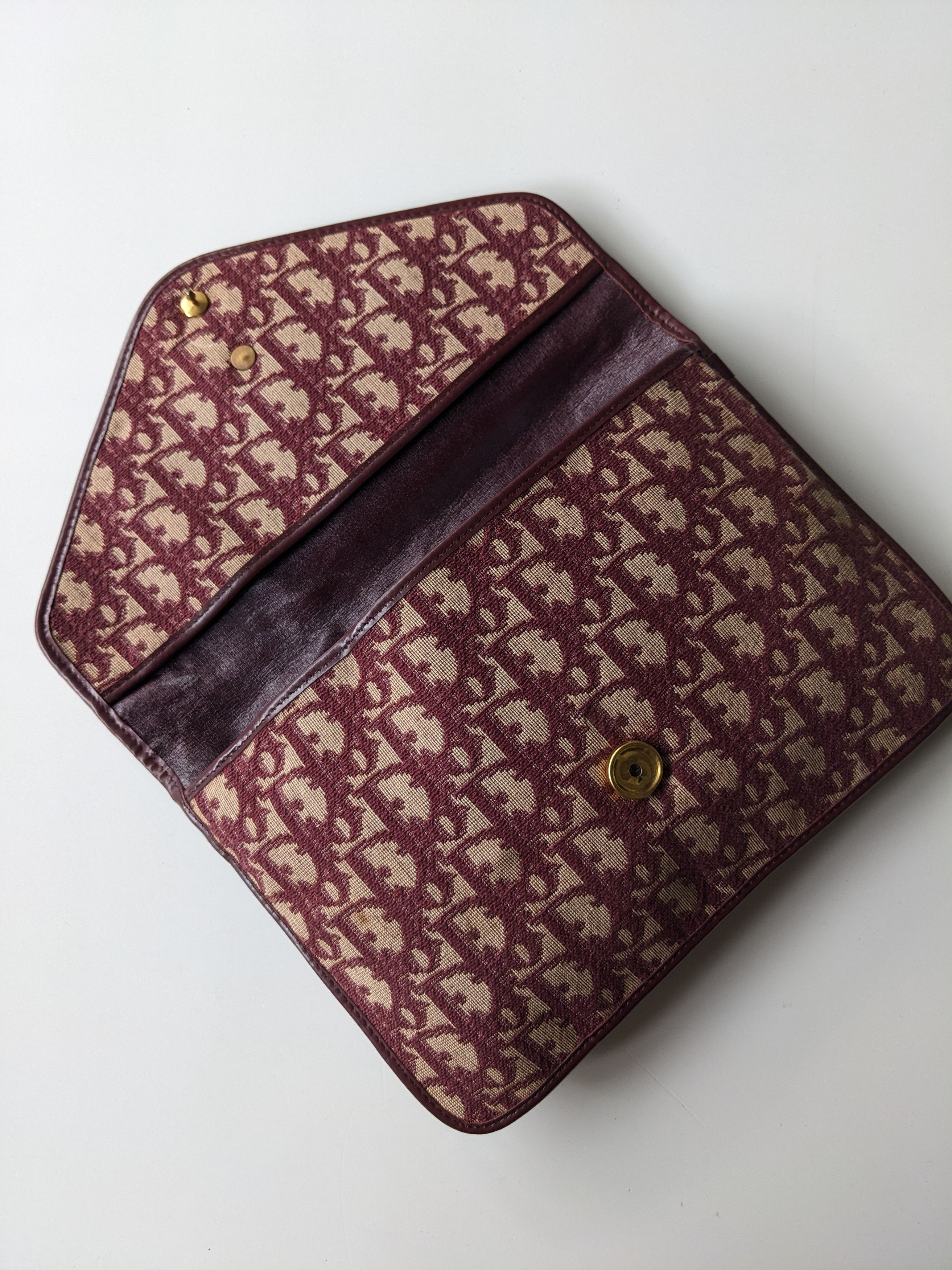 Dior × Vintage Vintage Dior Diorissimo Envelope Clutch Size ONE SIZE - 6 Thumbnail