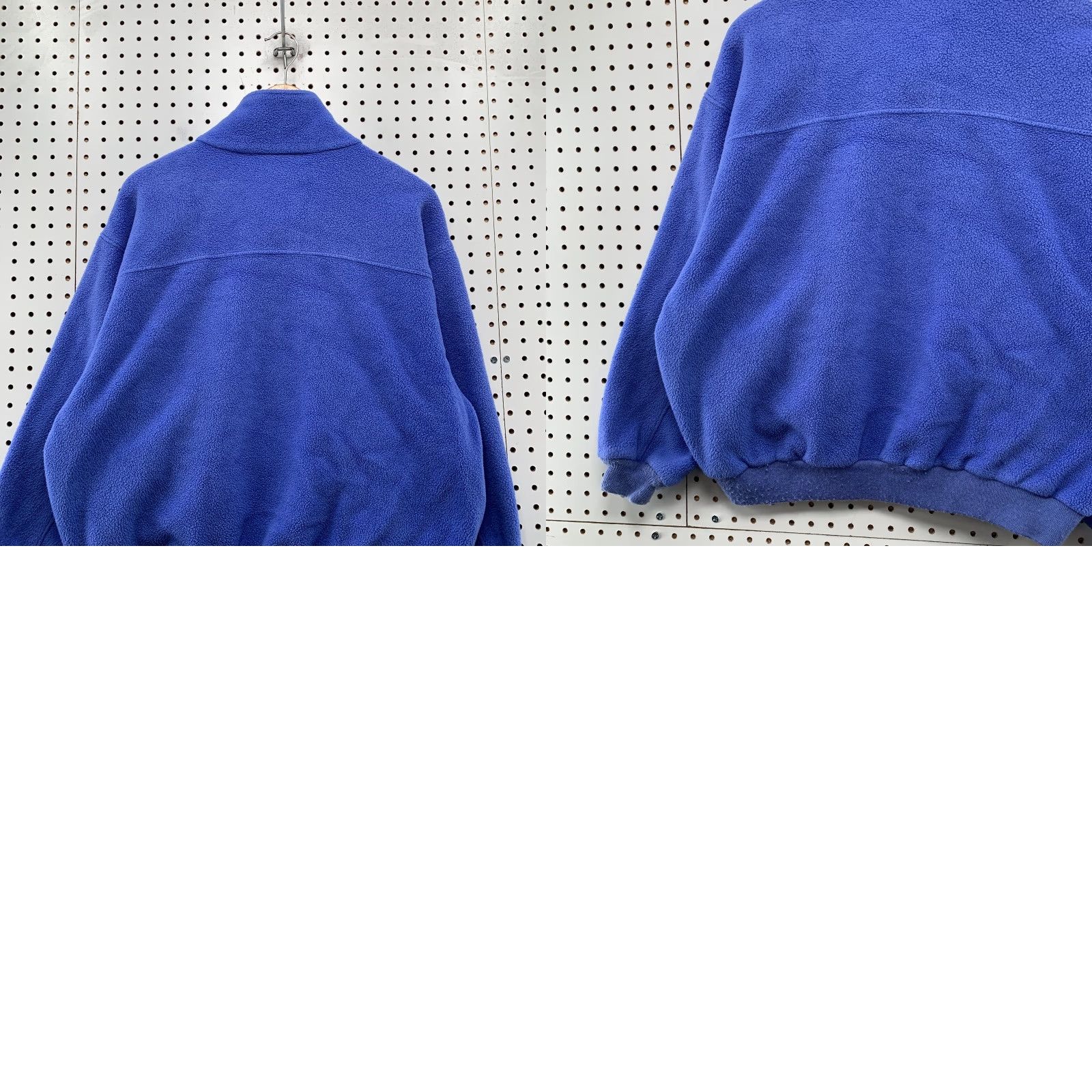Eddie Bauer VINTAGE Eddie Bauer Fleece Jacket Womens Medium Blue Oversized Outdoor 80s Theme Mens Womens Girls Boys Size M / US 6-8 / IT 42-44 - 9 Thumbnail