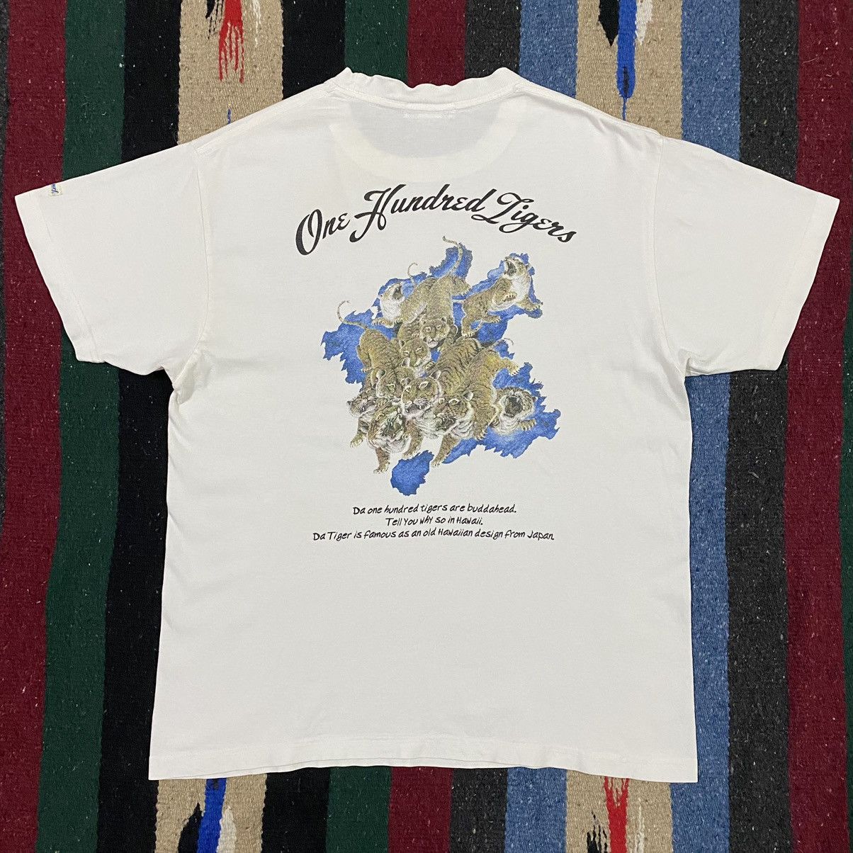 Sun Surf VTG Y2K SUN SURF ONE HUNDRED TIGERS Size US M / EU 48-50 / 2 - 3 Thumbnail