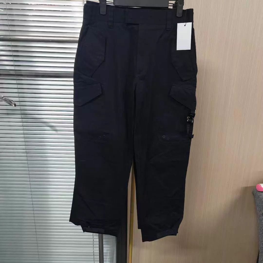 Dior Black Cargo Pants with Multiple Pockets Size US 32 / EU 48 - 1 Thumbnail