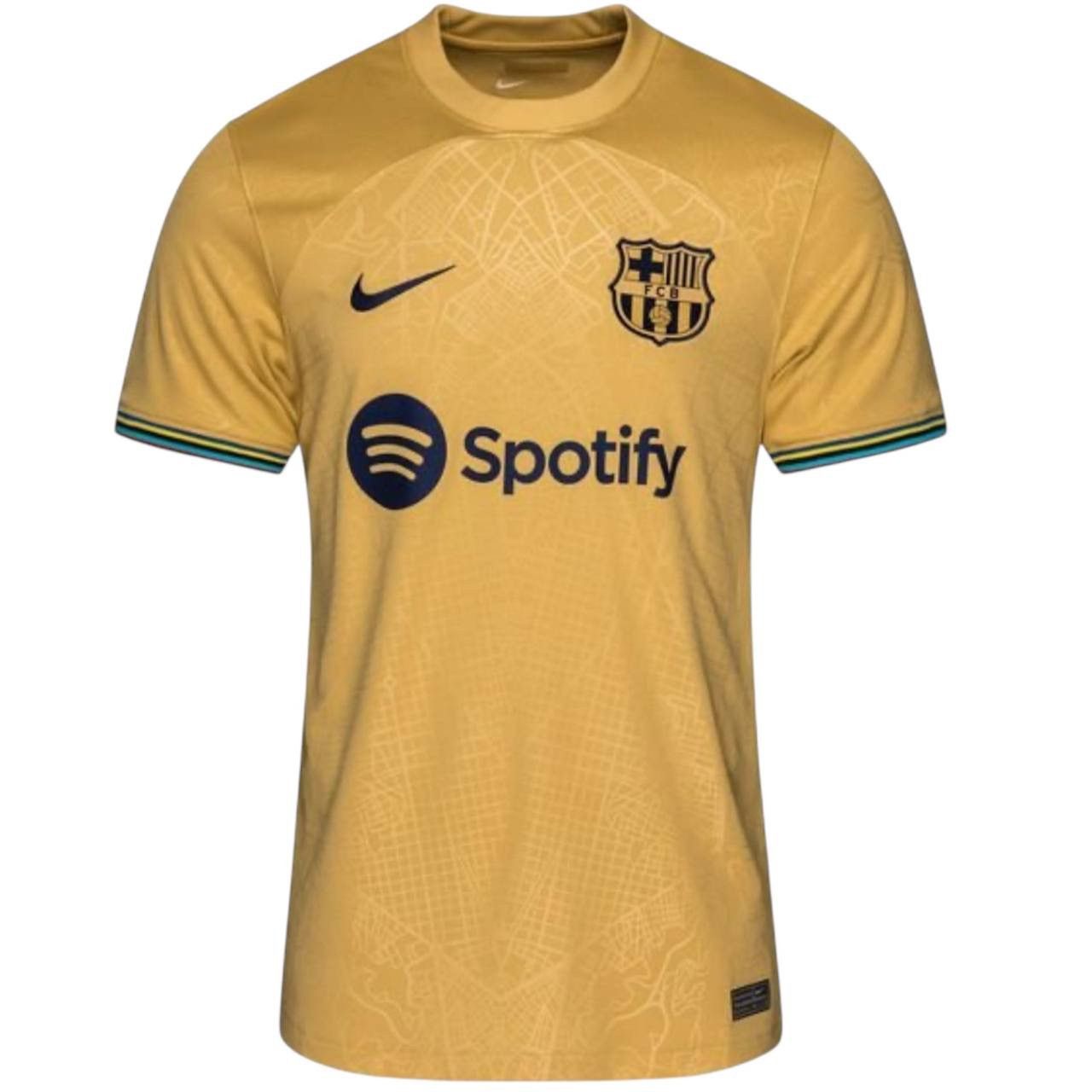 Nike NEW 2022/23 BARCELONA FC AWAY SOCCER JERSEY FOOTBALL SHIRTXS Size US XS / EU 42 / 0 - 1 Thumbnail
