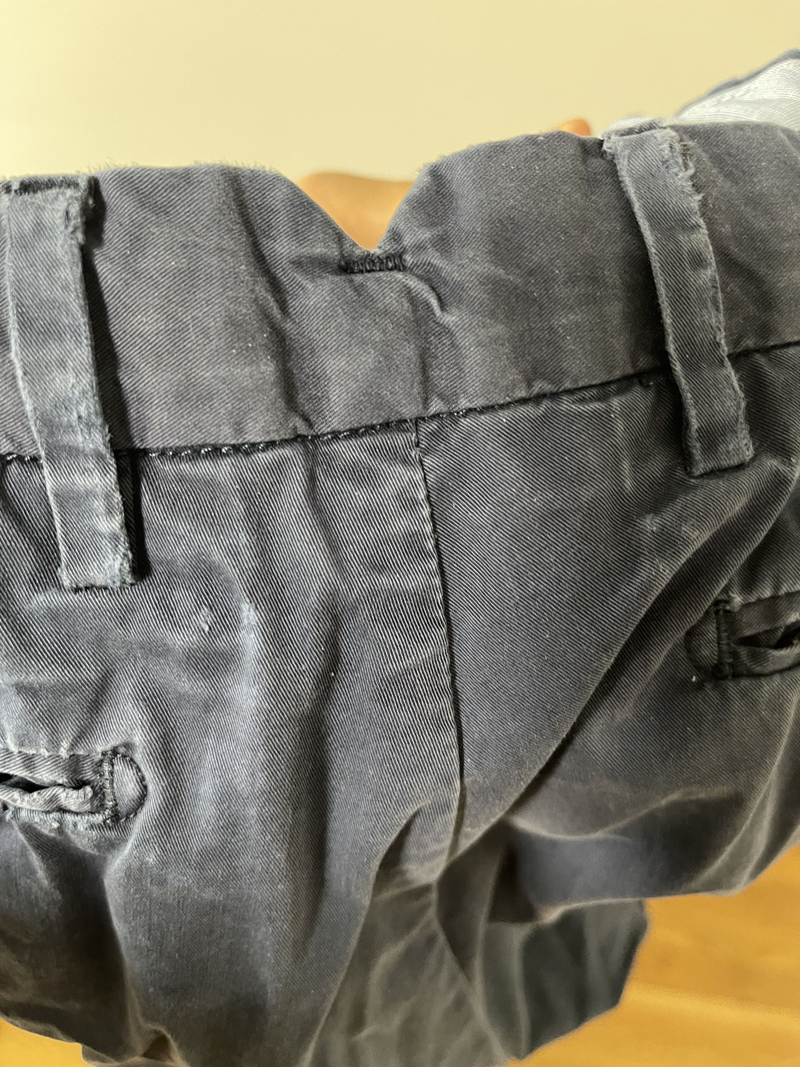 J.Crew J.Crew Mens 30"W×30"L Navy Blue Chino Pants 100% Cotton Size US 30 / EU 46 - 6 Thumbnail