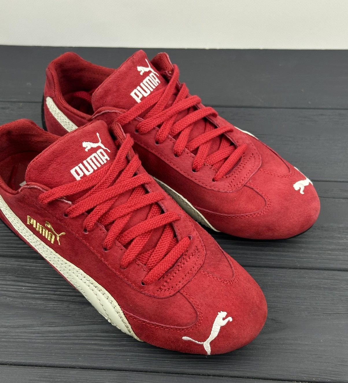 Puma Puma Speedcat GO Womens Red Shoes Sneakers US 6 Size US 6 / IT 36 - 4 Thumbnail